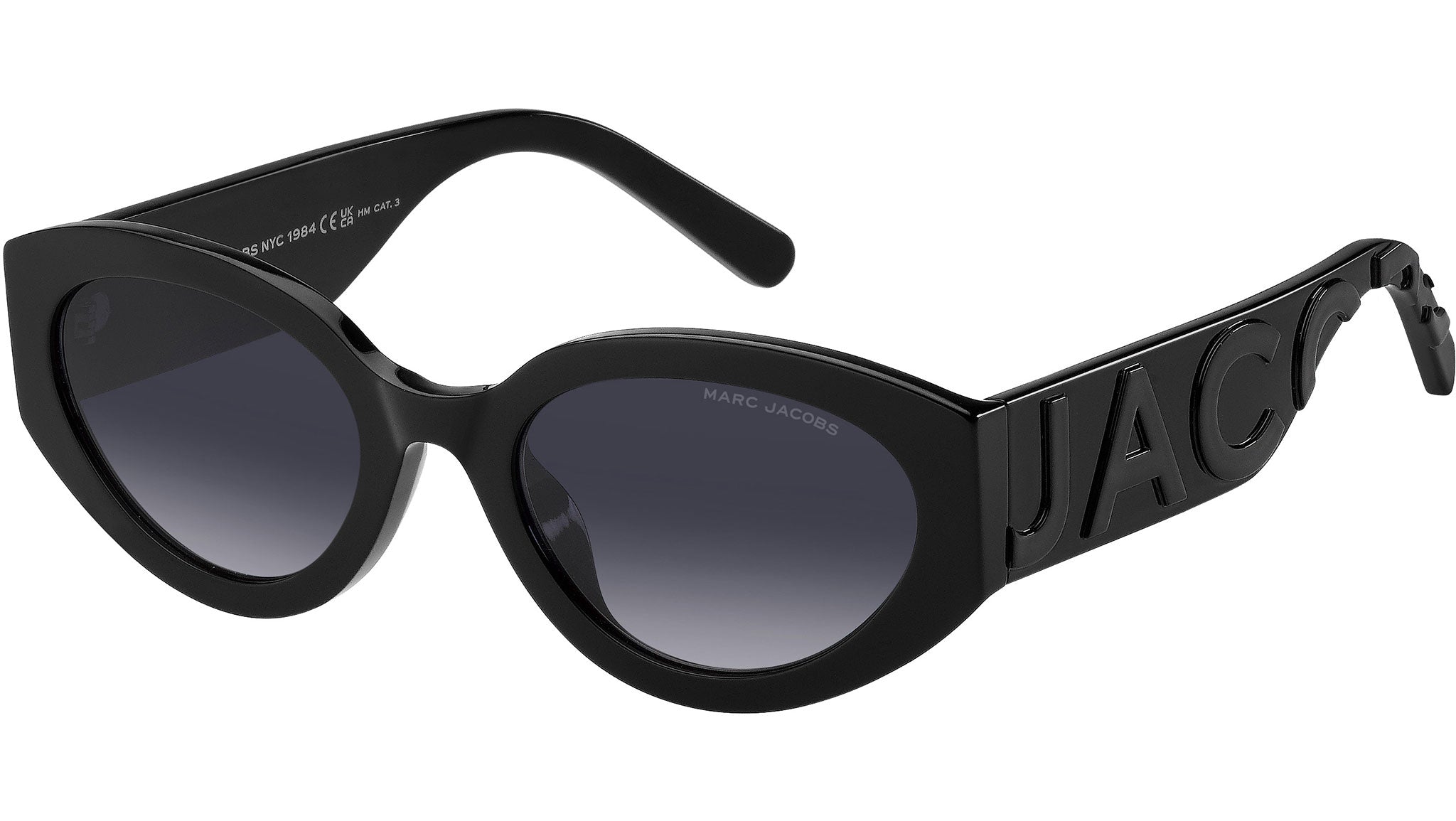 Marc Jacobs MARC 694/G/S 08A 9O Sunglasses Black Grey - eye-oo.com