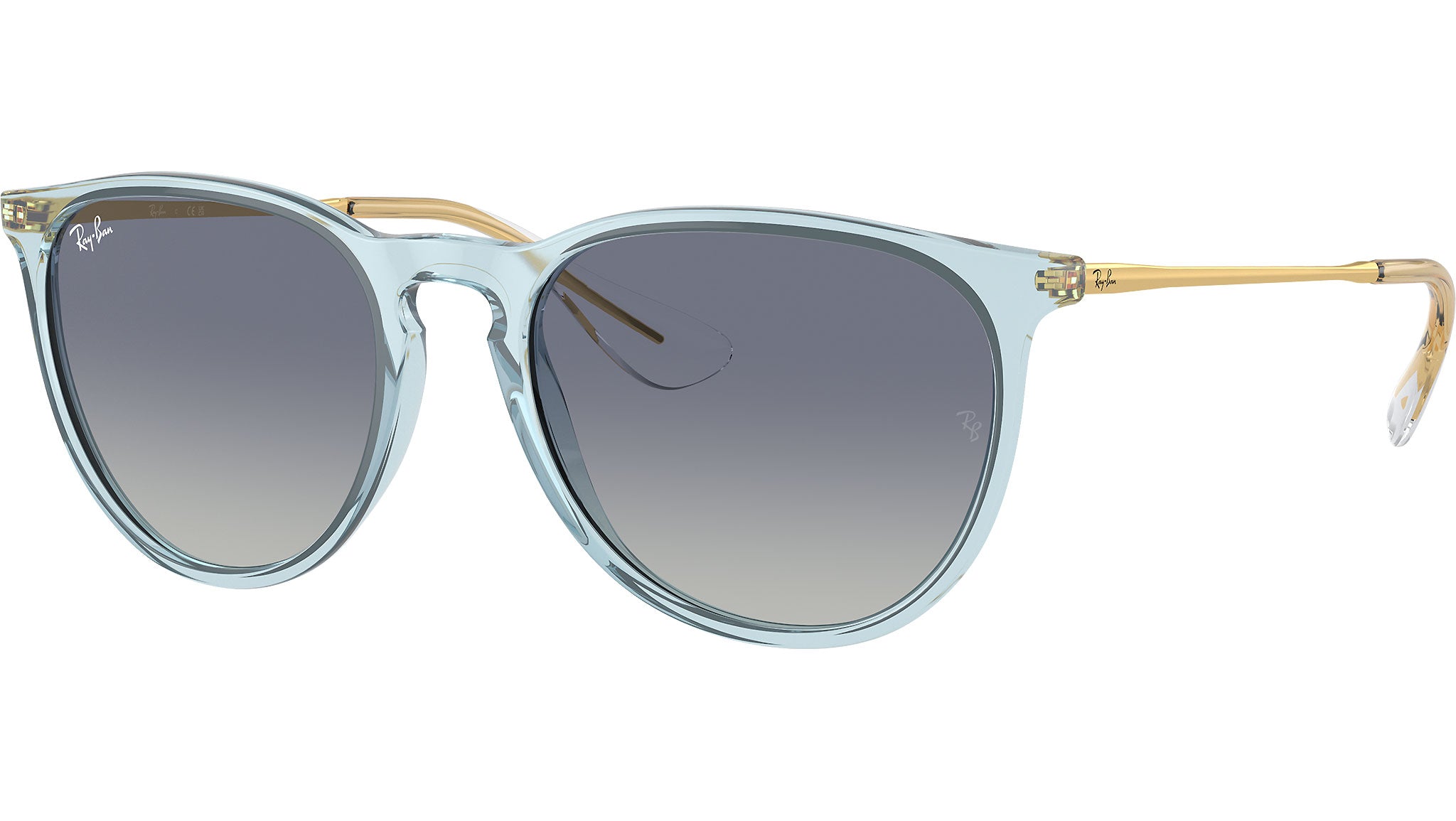 Ray-Ban Erika Sunglasses RB4171 67434L Transparent Light Blue