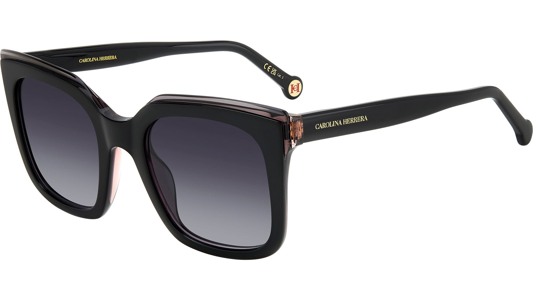 Carolina Herrera HER 0249/G/S 807 Sunglasses Black - eye-oo.com display picture 2
