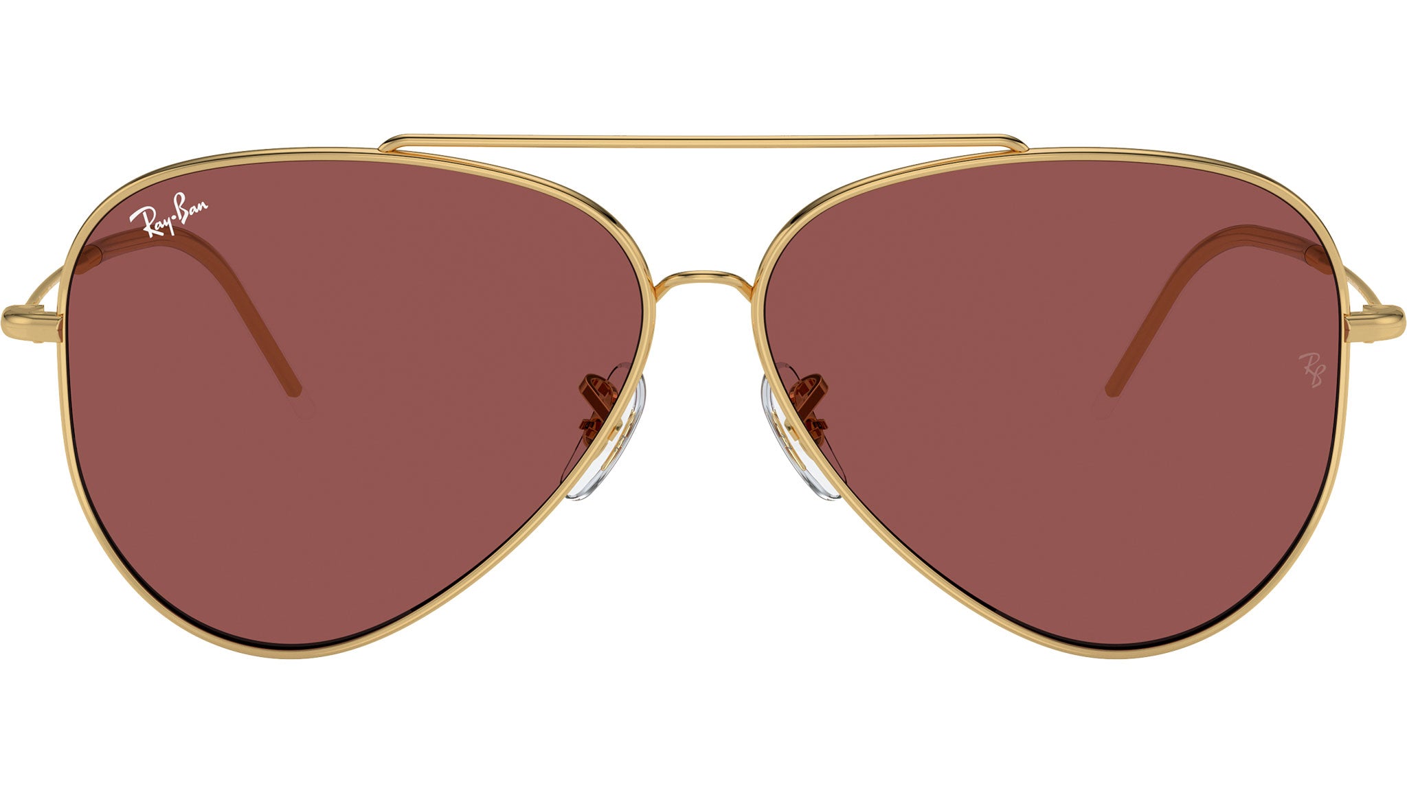 Ray-Ban Aviator Reverse Sunglasses RBR0101S 001/69 Gold  display picture 2