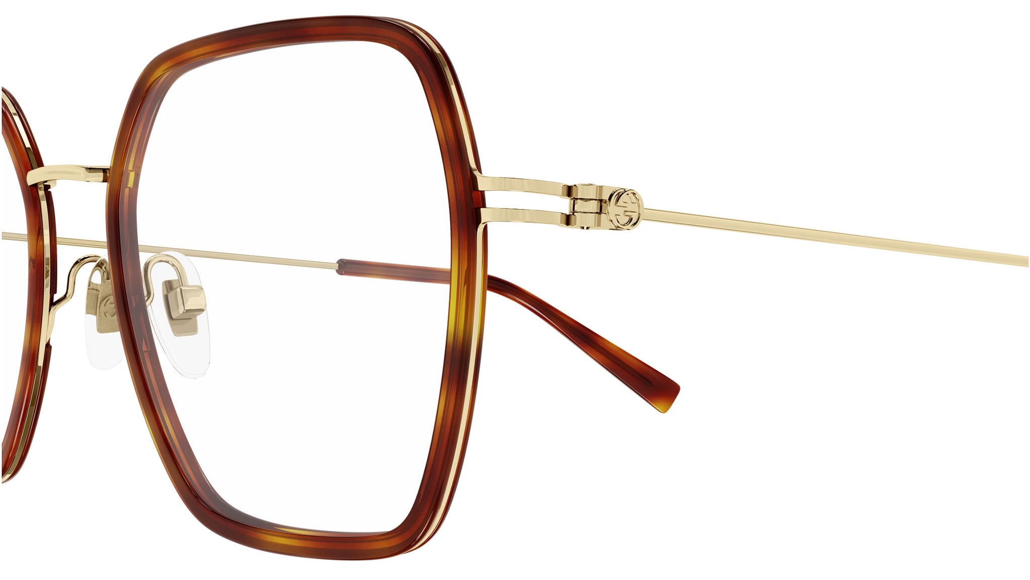 Gucci Eyeglasses GG1850O 002 Blonde Havana - eye-oo.com display picture 2