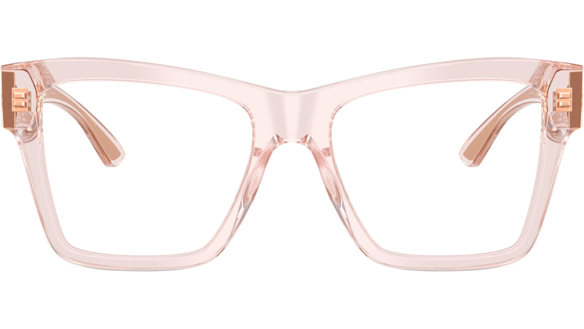 Dolce & Gabbana DG 3411 Glasses 3148 Transparent Rose - eye-oo.com