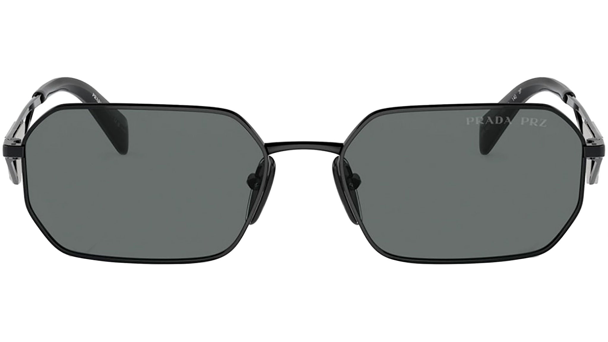pri  Prada PR A51S ZVN30C Women's Sunglasses - Pale Gold Frame, Blue