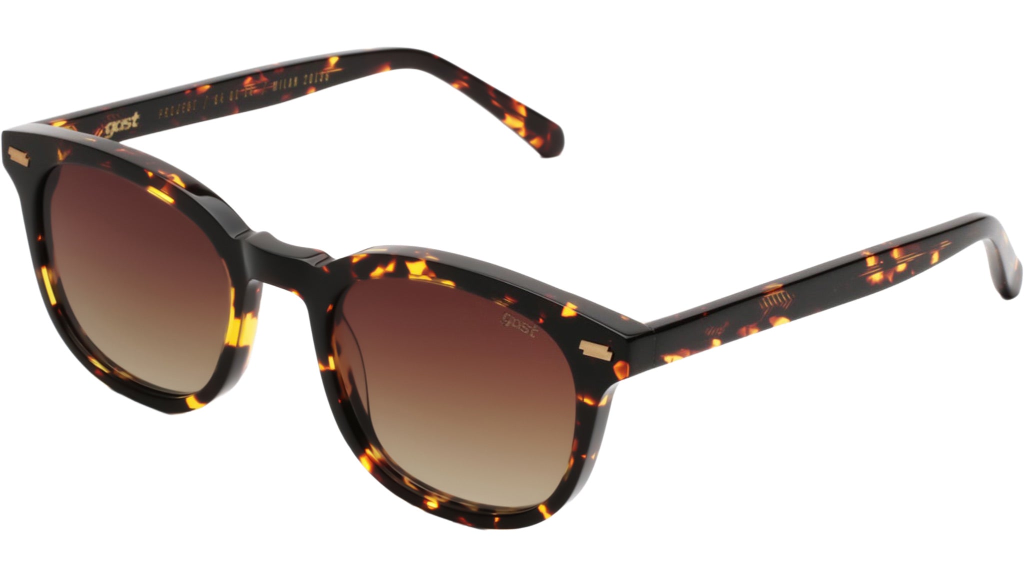 サングラス GAST Gast Eyewear - FED - havana flame (FED HAVANA FLAME) Fed Havana Flame Round Sunglasses | Gast – GAST Shop Online