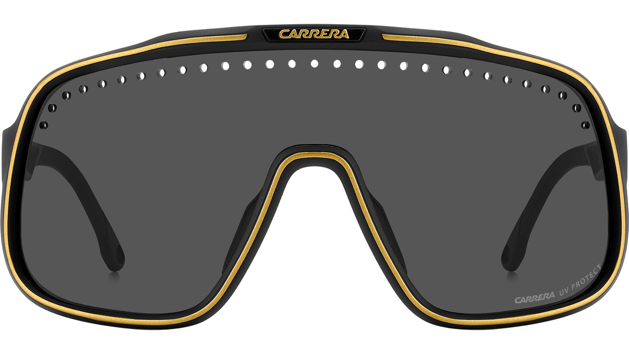 Carrera C SPORT 02/S I46 IR Sunglasses Matte Black Gold - eye-oo.com