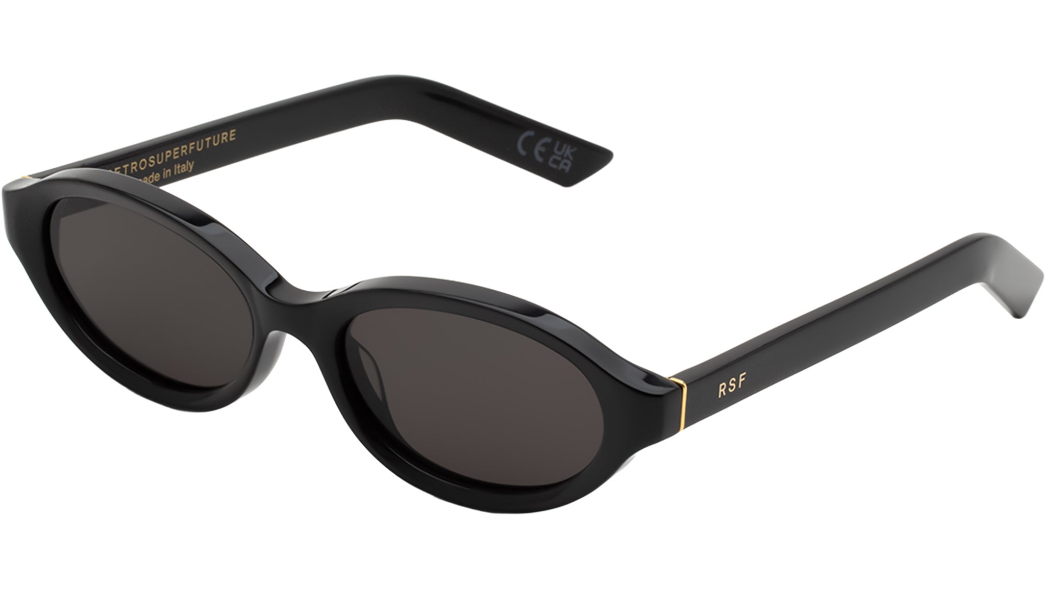 Retrosuperfuture Glasses Parola Black 4FK - eye-oo.com display picture 2