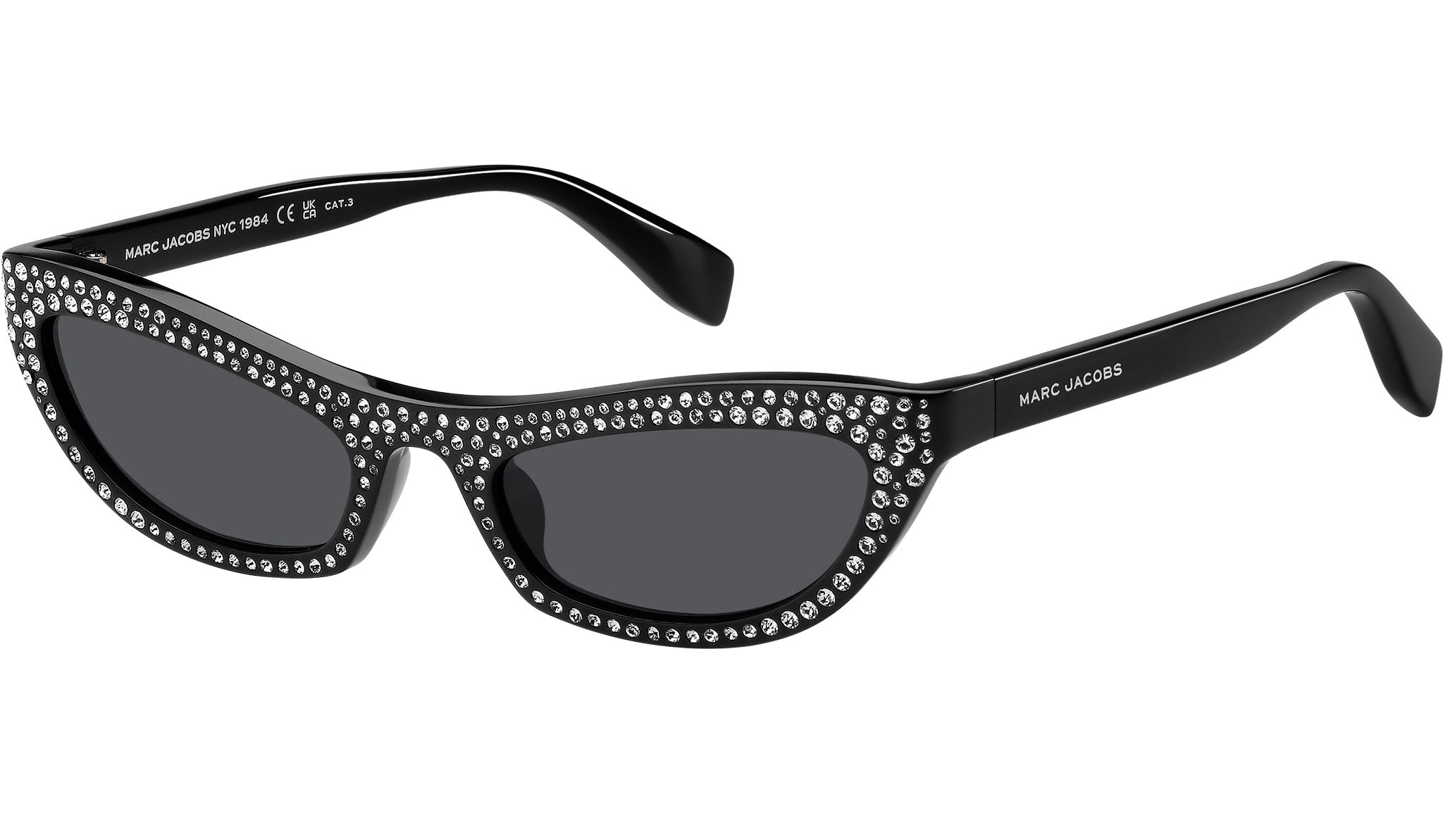 Marc Jacobs MARC 797/S 07C5 IR Cat Eye Sunglasses - Black / Grey Marc Jacobs Marc 797/S 807IR Sunglasses - Pretavoir main image 3
