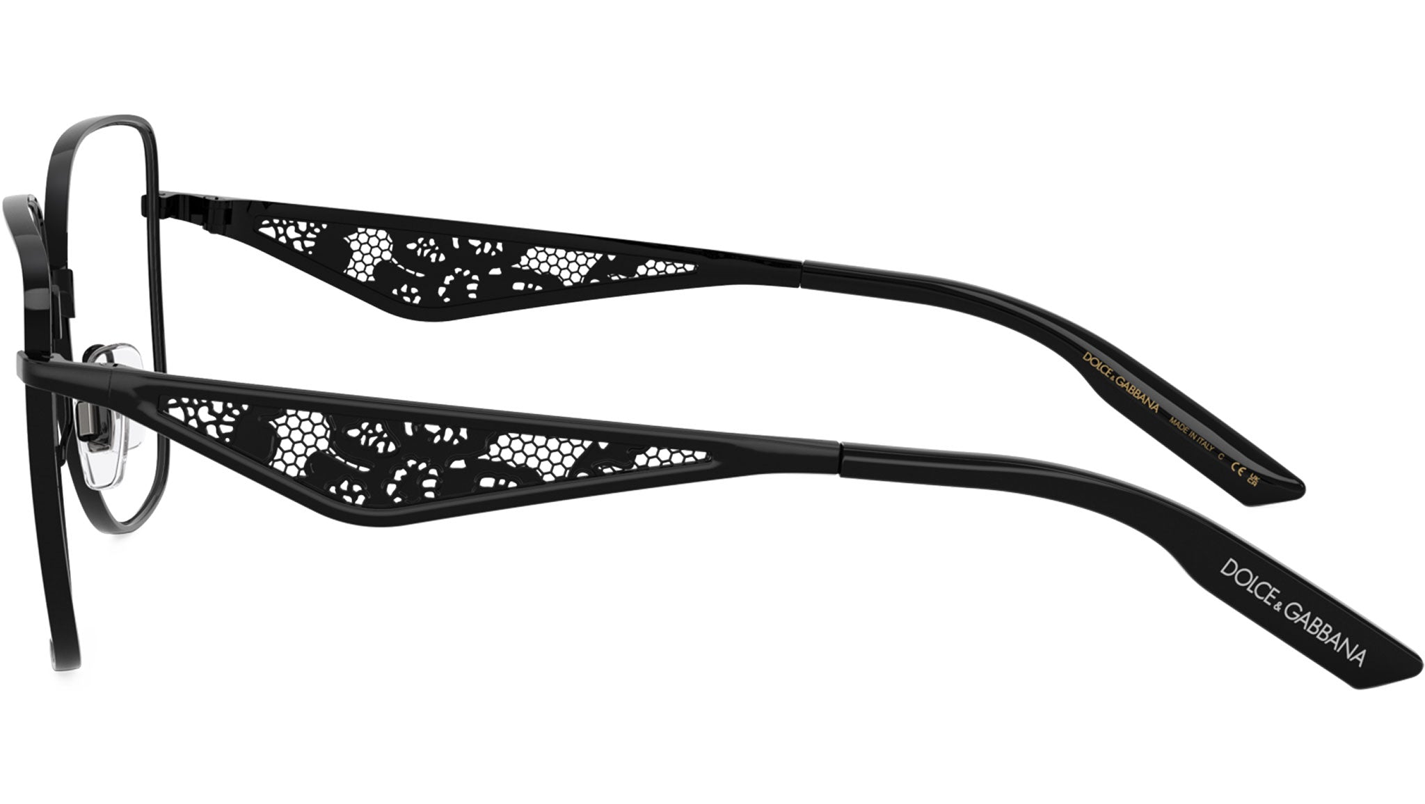Dolce & Gabbana DG1358 Optical Frame 01 Black - eye-oo.com