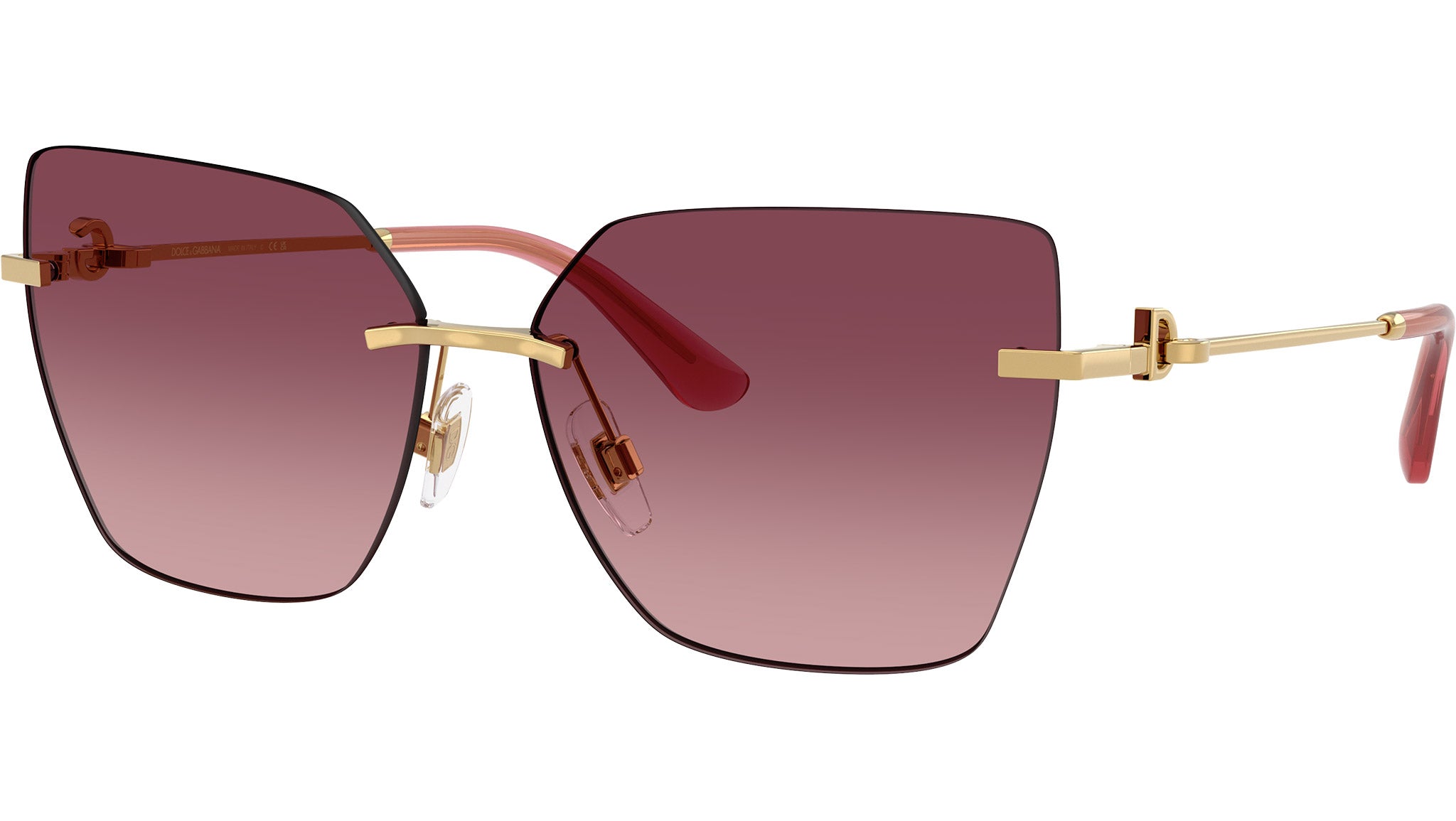 Dolce & Gabbana DG 2321 Sunglasses 02/8D Gold - eye-oo.com