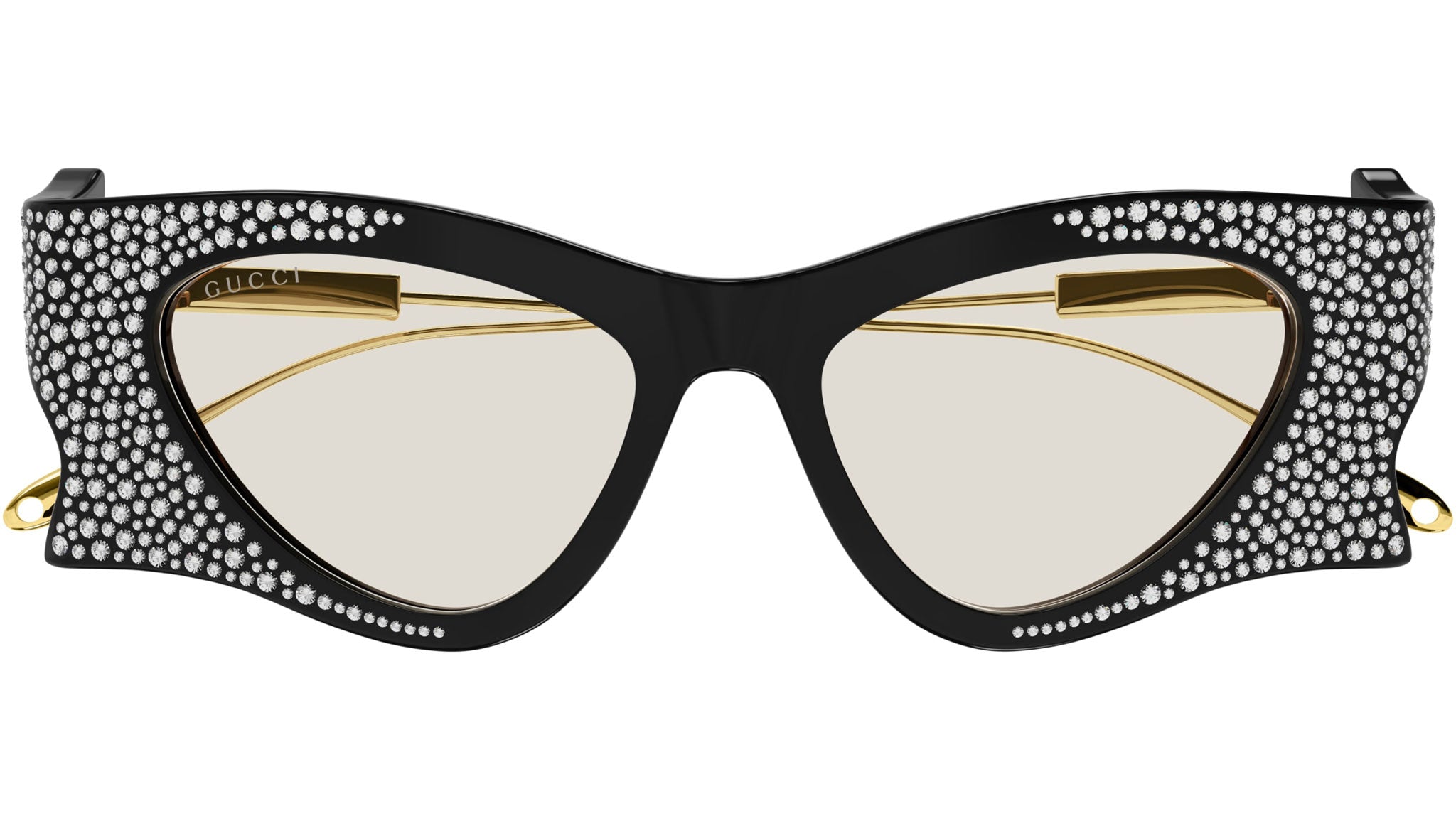 Gucci GG1328S 004 Hollywood Forever Black Geometric Sunglasses GUCCI 1328 Black Designer Rectangular Mask Gg1328S Unisex  main image 4