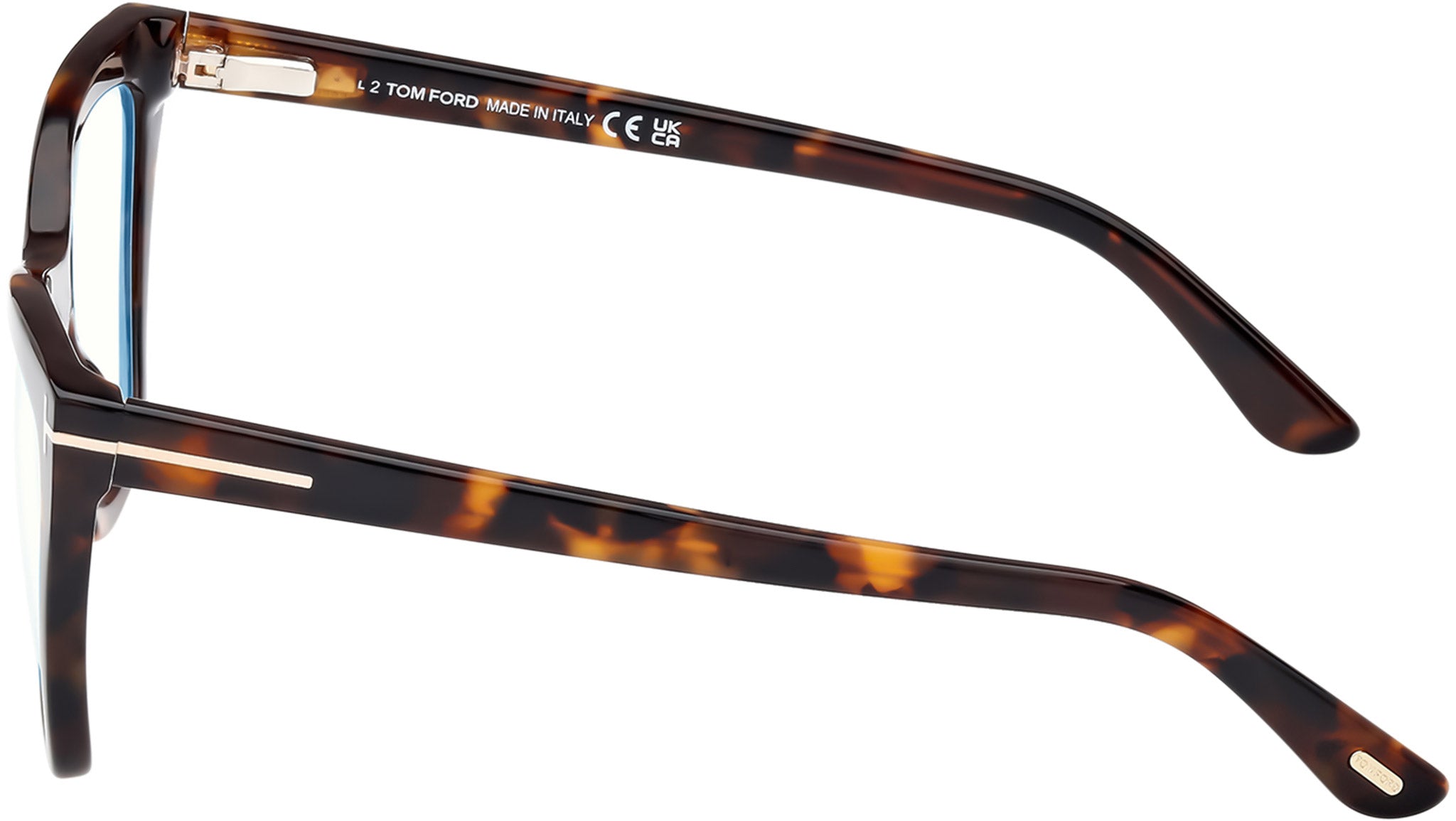 Tom Ford FT5971-B Optical Frame 052 Dark Havana - eye-oo.com display picture 2