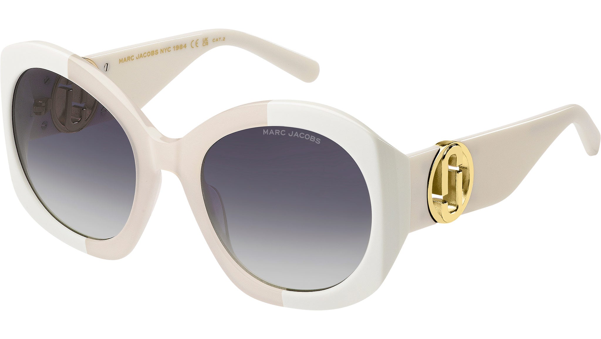 Marc Jacobs Over Sized Ivory & white Sunglasses MARC 722/S SZJ/GB
New in case Marc Jacobs sunglasses MARC 722/S WOMAN 56/22/130 H7P  main image 4