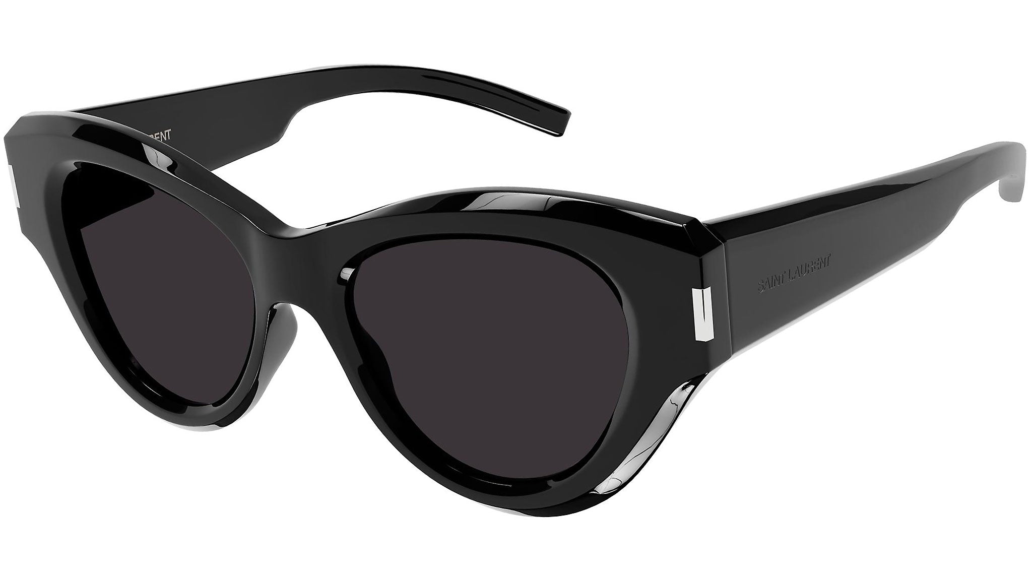 Saint Laurent SL 506 Shiny Black Sunglasses - eye-oo.com