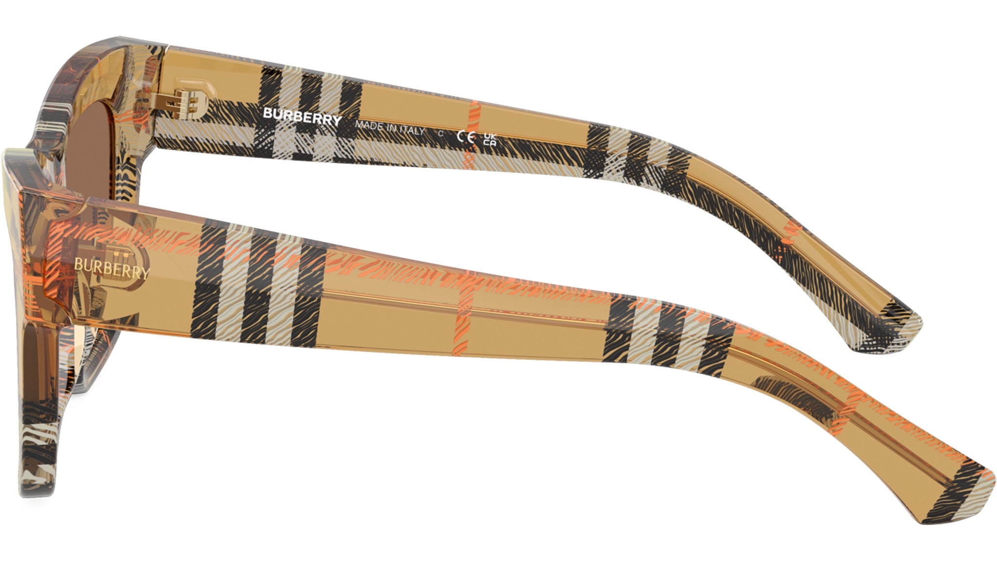 Burberry BE4449 Sunglasses 414673 Check Sand - eye-oo.com