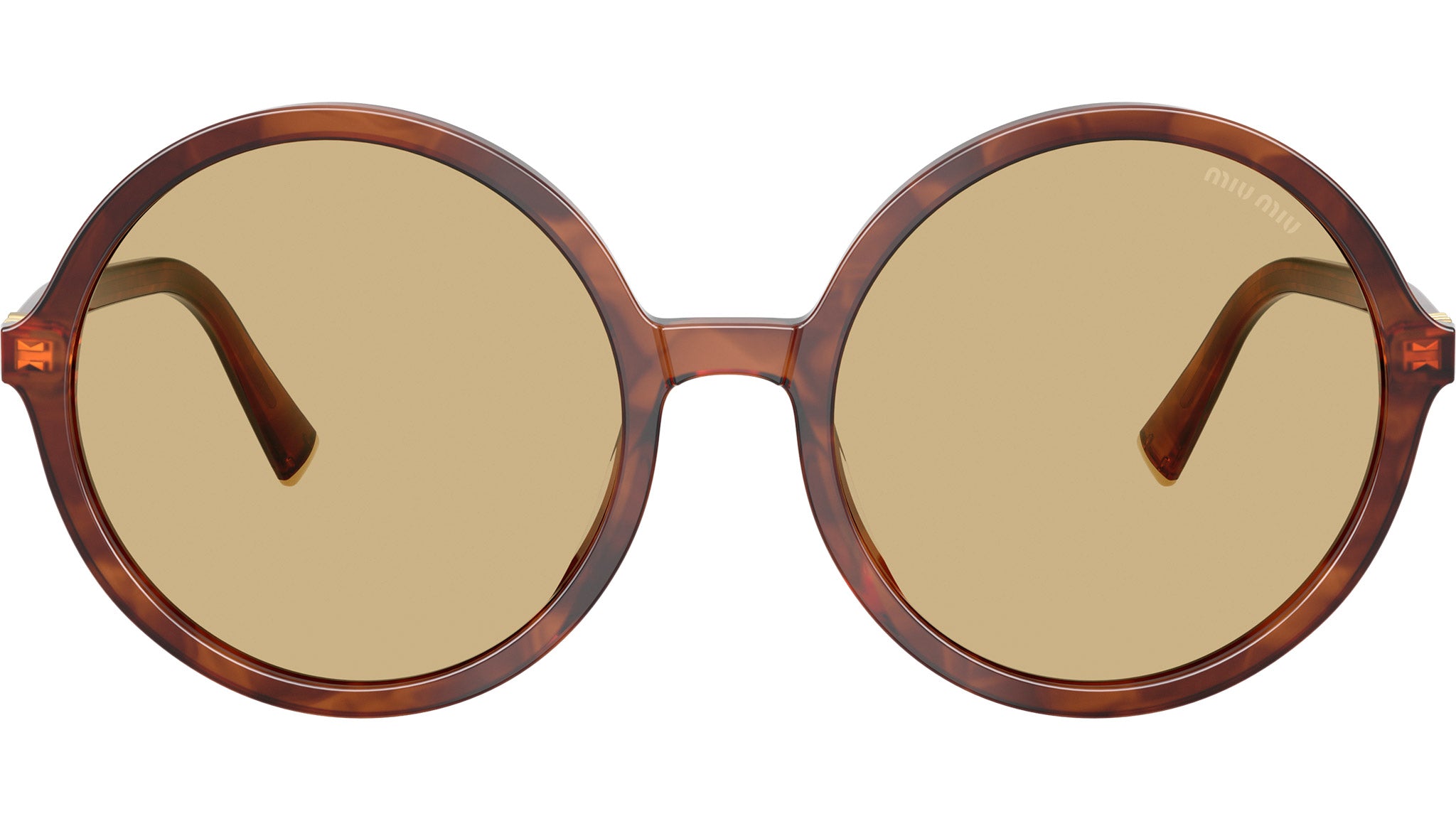 Miu Miu MU B02S 26E10R Sunglasses Havana
