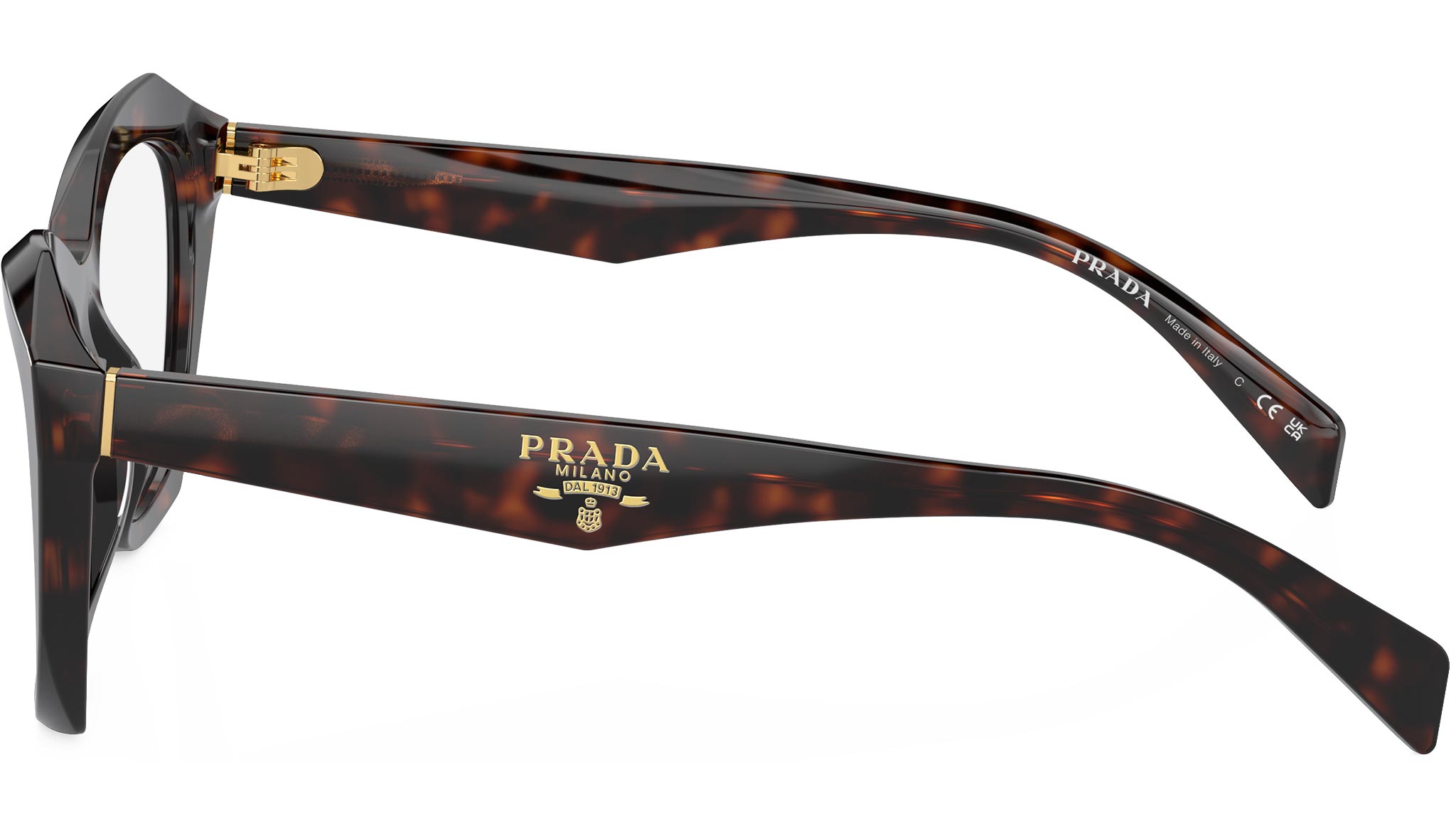 Prada PR A20V Eyeglasses 17N1O1 Tortoise - eye-oo.com