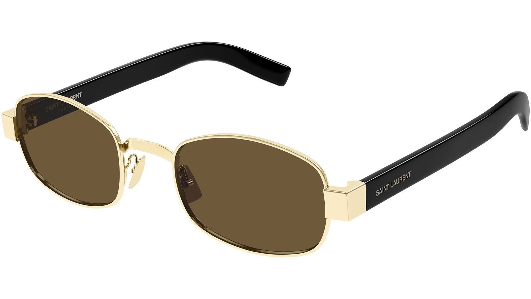 Saint Laurent SL 706 001 Light Gold - eye-oo.com