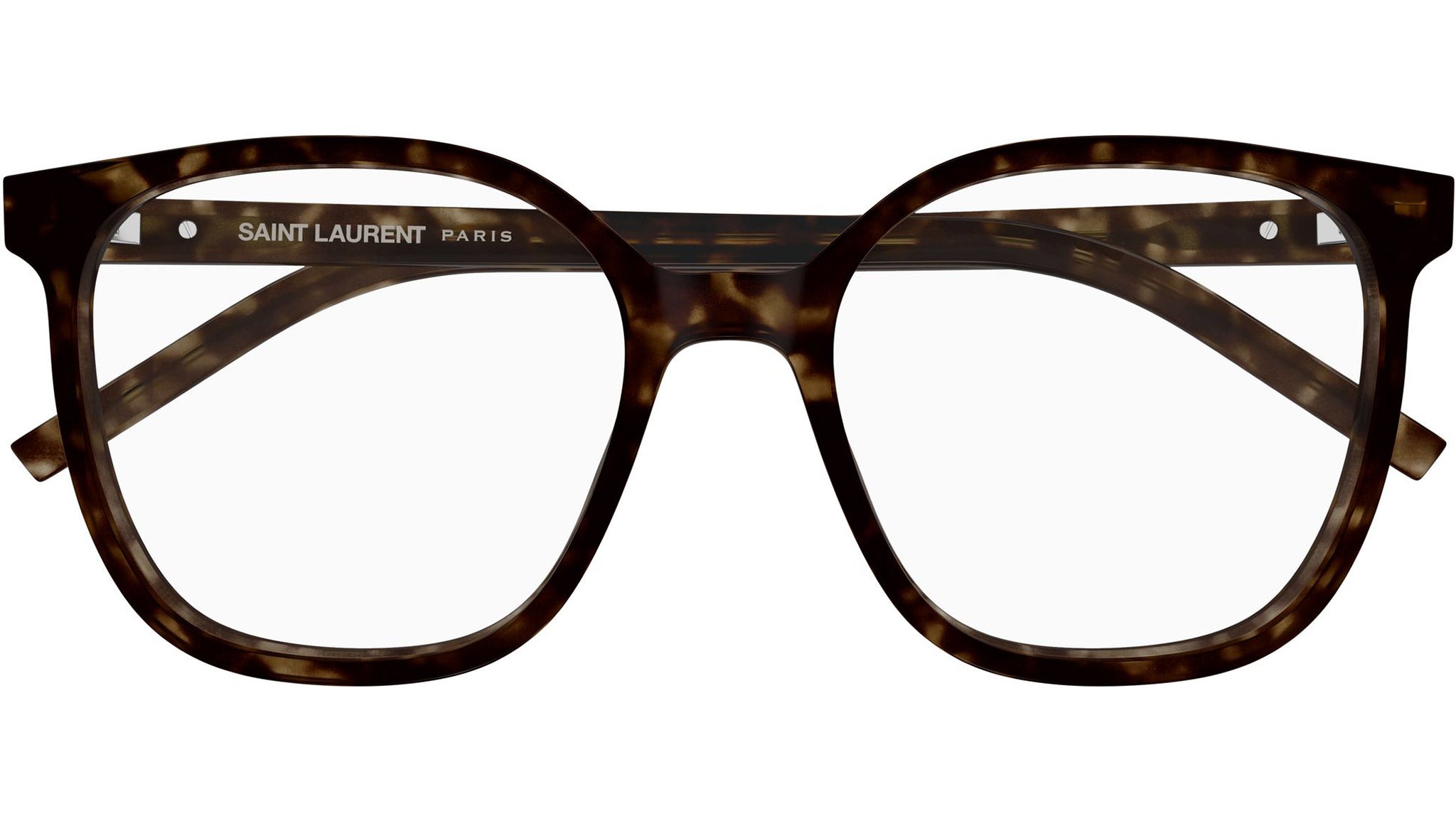Saint Laurent SL M155 002 Dark Havana Glasses - eye-oo.com display picture 1