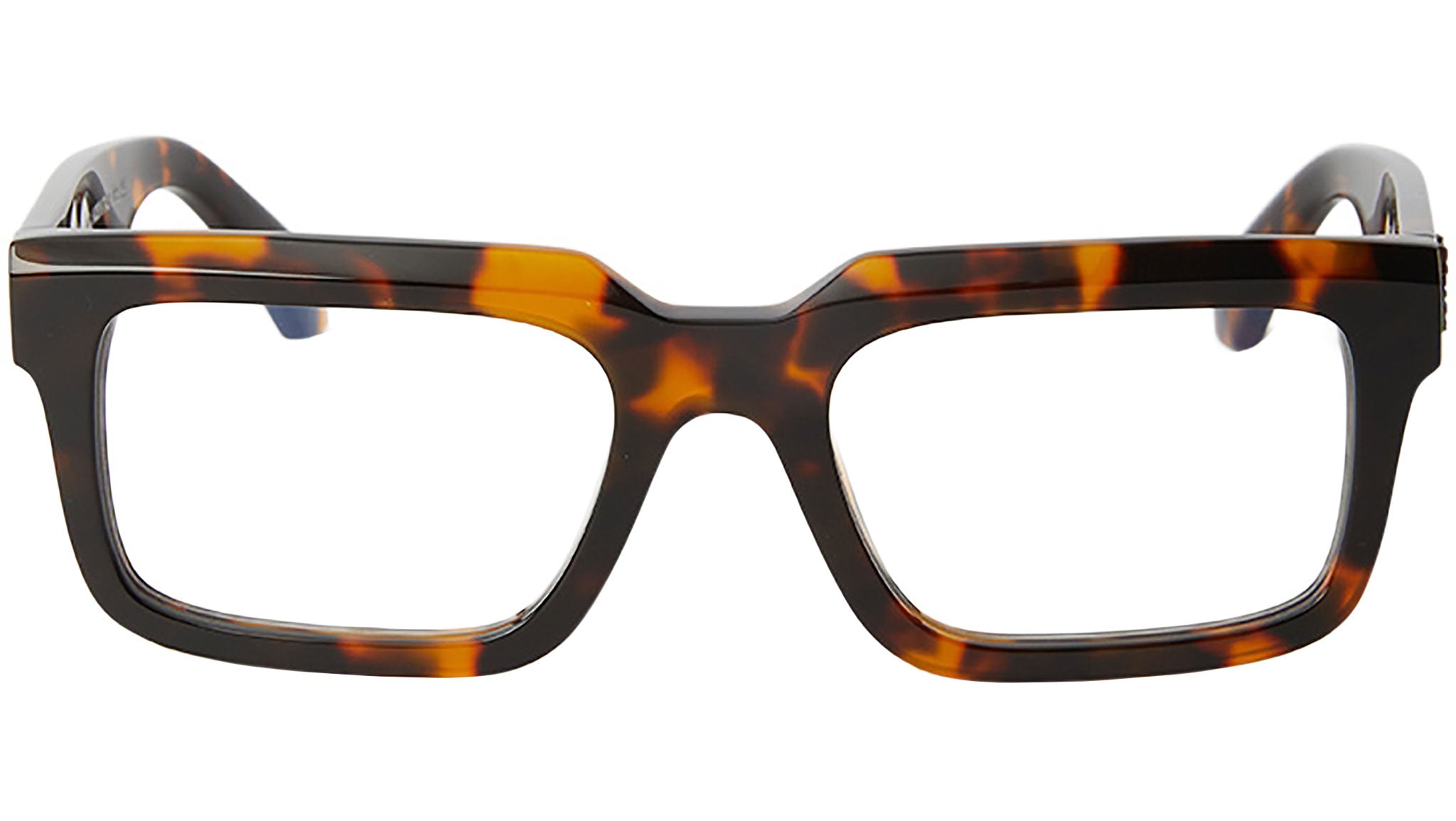 Off-White Style 42 Eyeglasses 6000 Havana - eye-oo.com