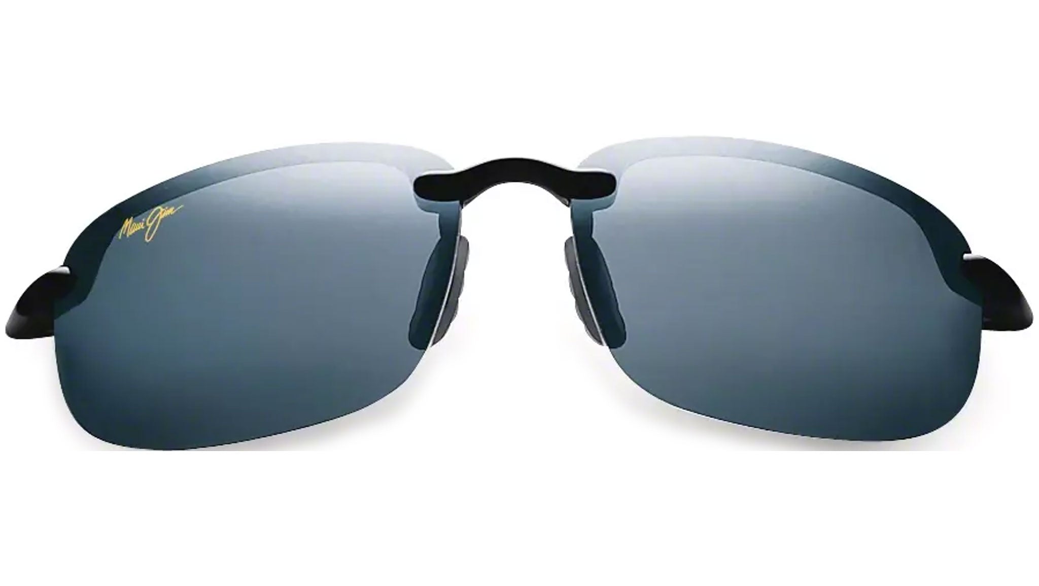 Maui Jim Ho'Okipa 407-02 02A Sunglasses Gloss Black Polarized