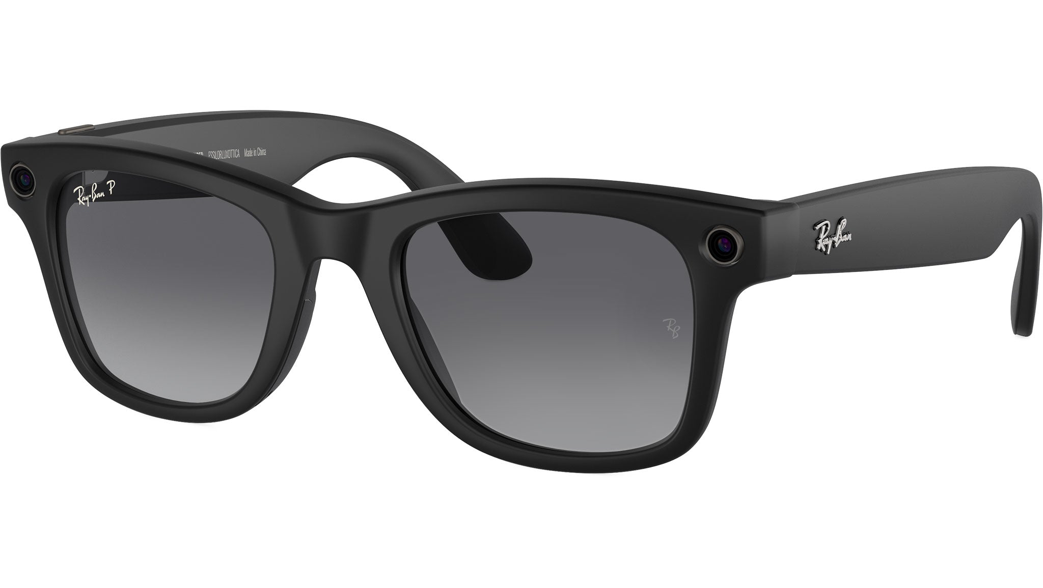 断*離様 Ray-Ban  スマートグラス Wayfarer RW400 Ray-Ban Meta | Wayfarer RW4008 Smart Glasses 601ST3 Black Grey