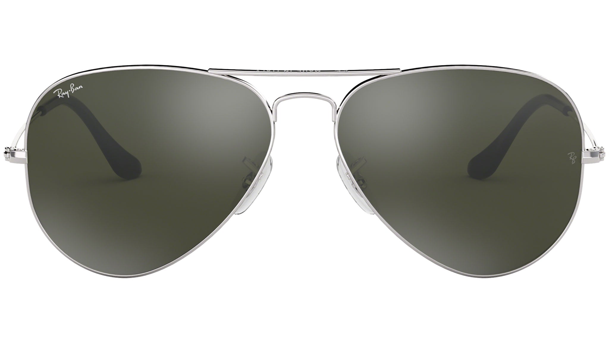Ray Ban Mirrored Aviators Ray-Ban RB3025 Classic Aviator Sunglasses, 58MM, Mirror Lens  main image 3