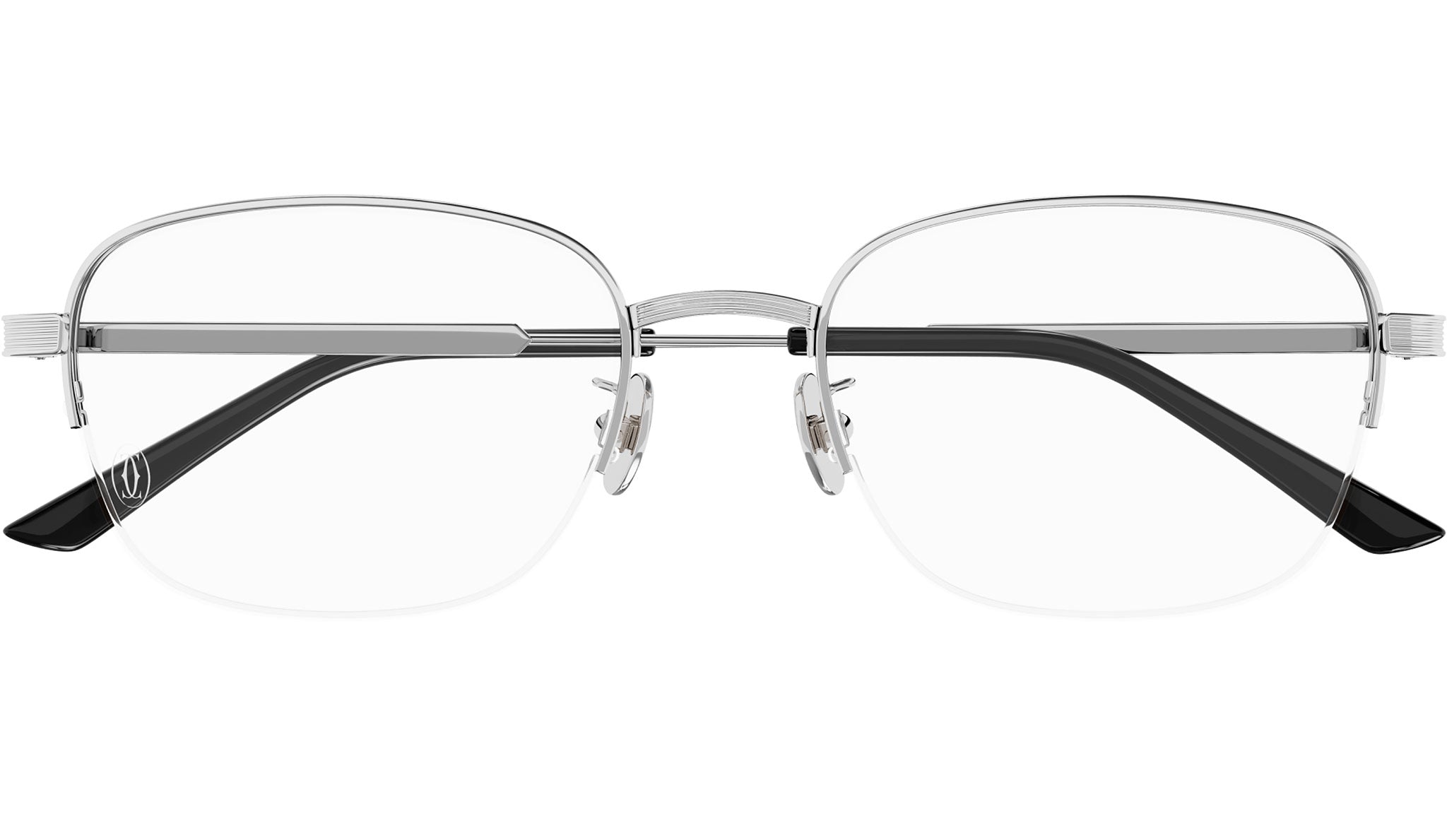 Cartier Première CT0382O Eyeglasses Shiny Silver - eye-oo.com