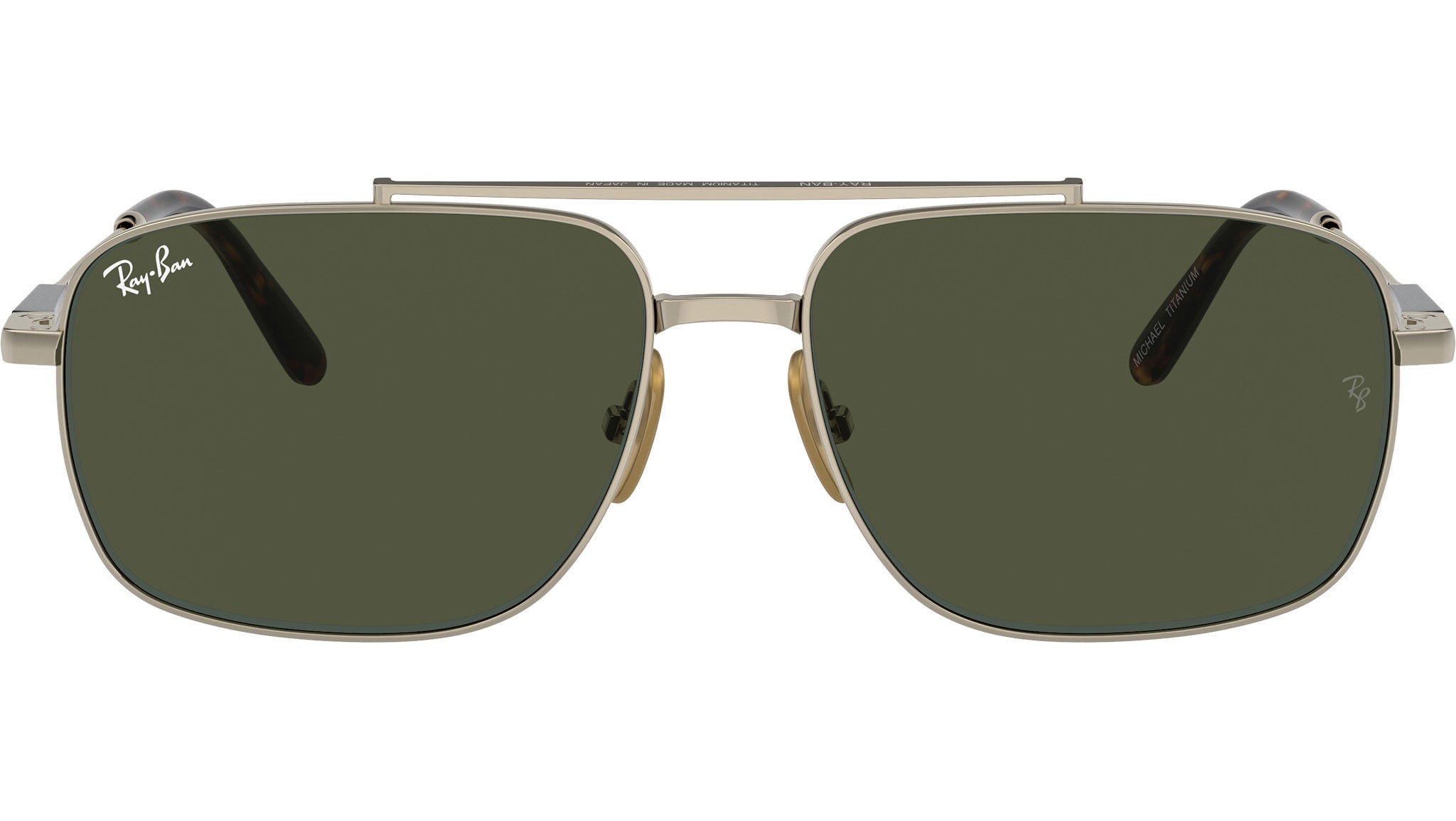 Ray-Ban Michael Titanium Sunglasses RB8096 926531 Gold