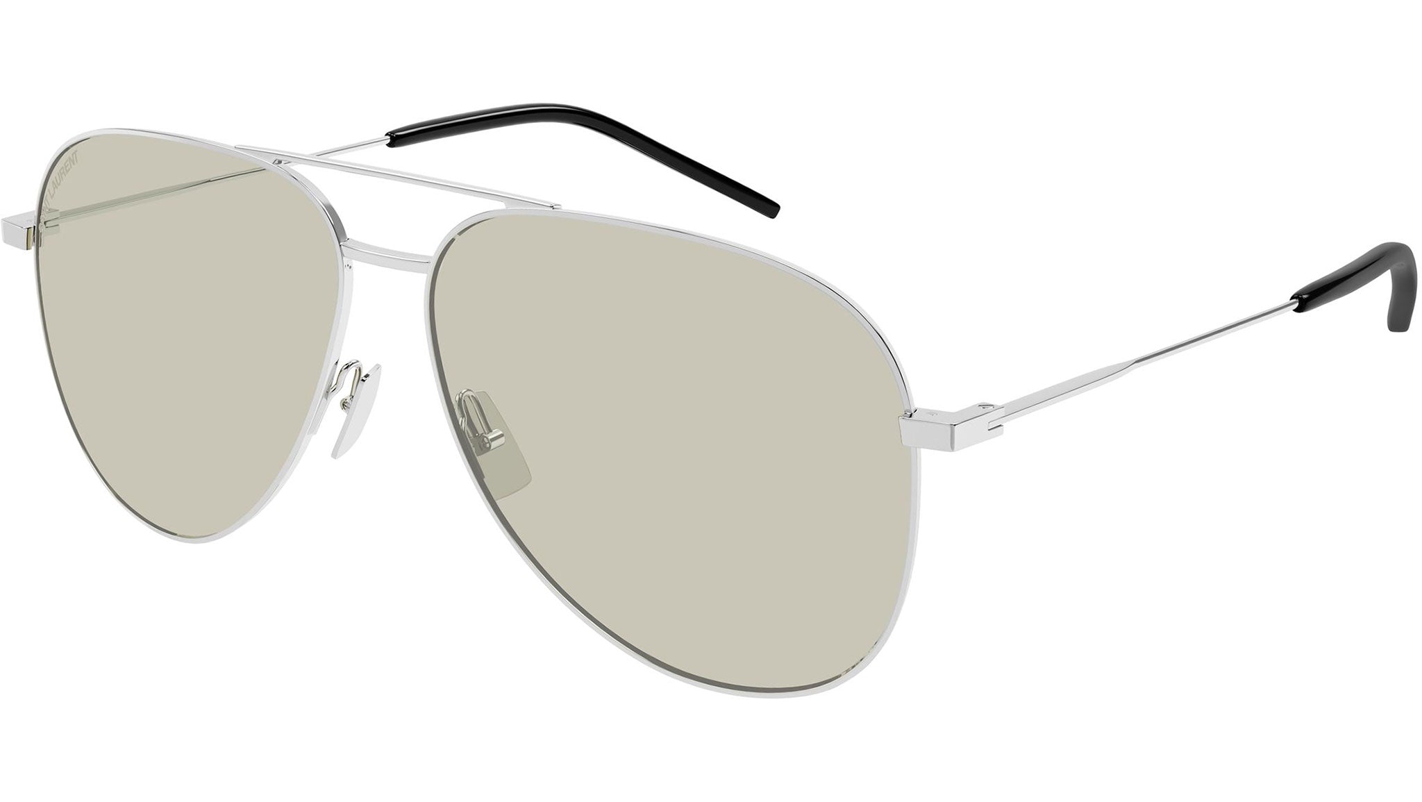 Saint Laurent CLASSIC 11 071 Shiny Silver - eye-oo.com display picture 1