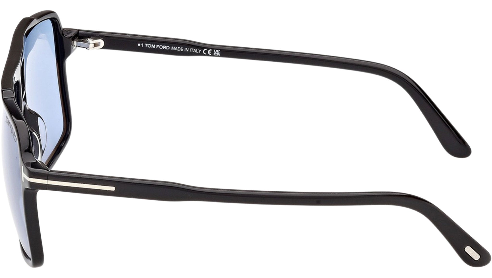 Tom Ford Kemp Sunglasses FT1177 01V Shiny Black - eye-oo.com