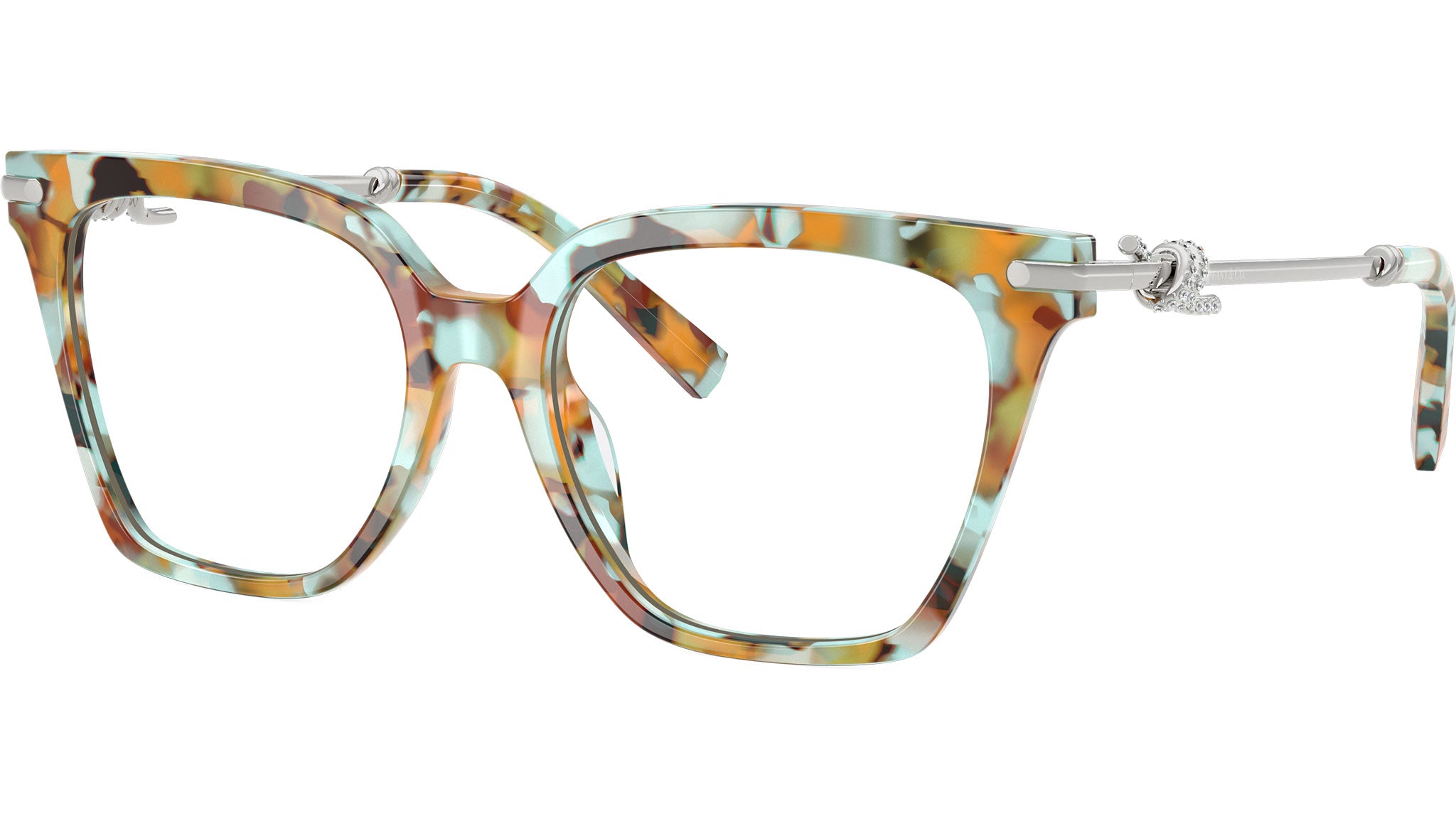 TF2284B Tiffany Glasses 8441 Blonde Tiffany Havana - eye-oo.com