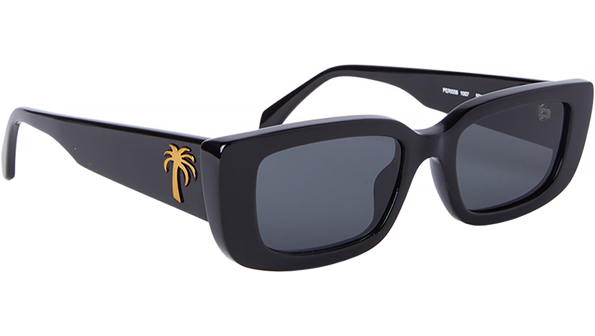 New Palm Angels Yosemite Black Sunglass Temples rectangle 1007 51 PALM ANGELS YOSEMITE SUNGLASSES 1007 51 Sunglasses | Bassol  main image 3