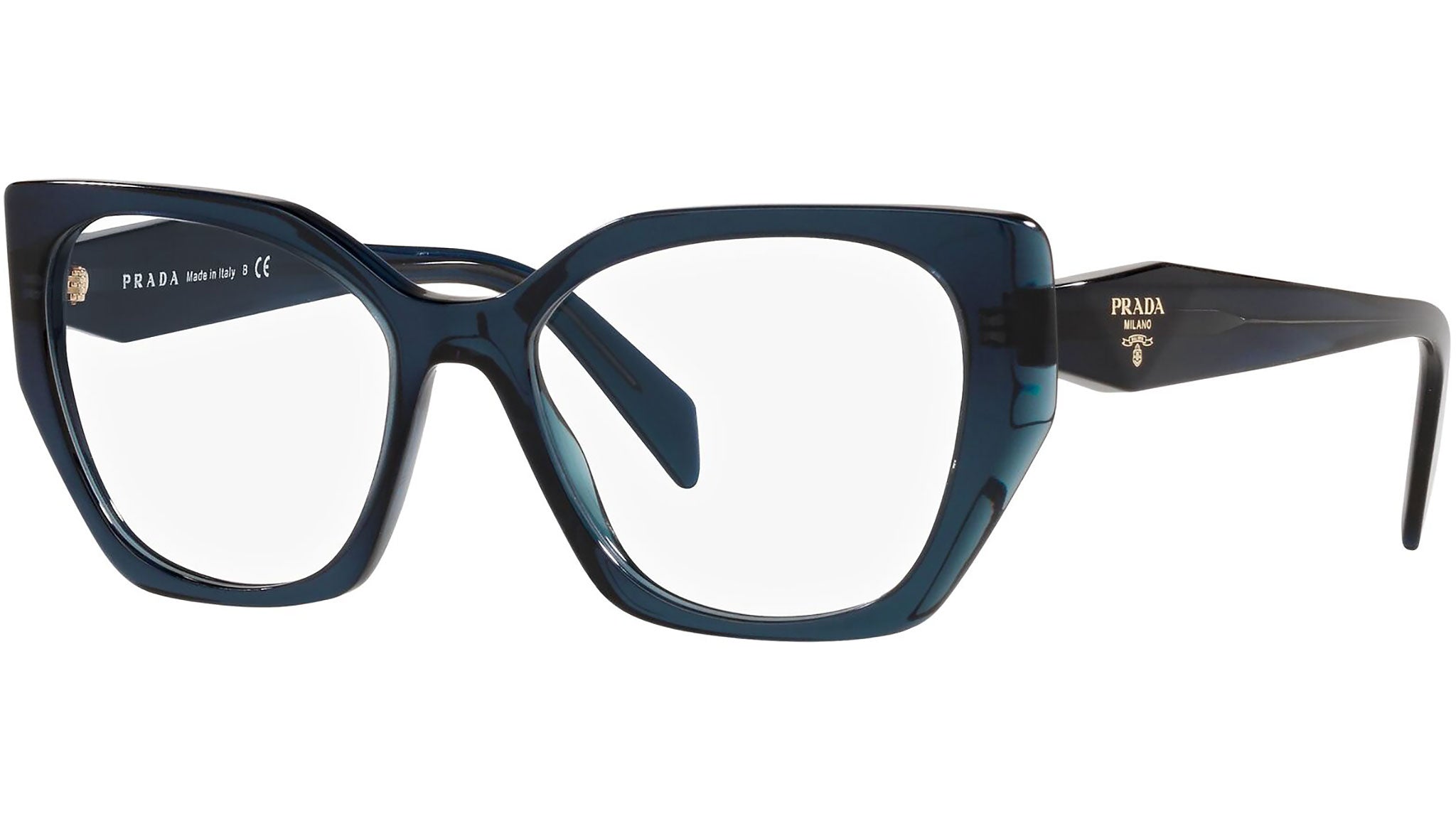Prada PR 18WV 08Q1O1 Optical Frame Blue - eye-oo.com