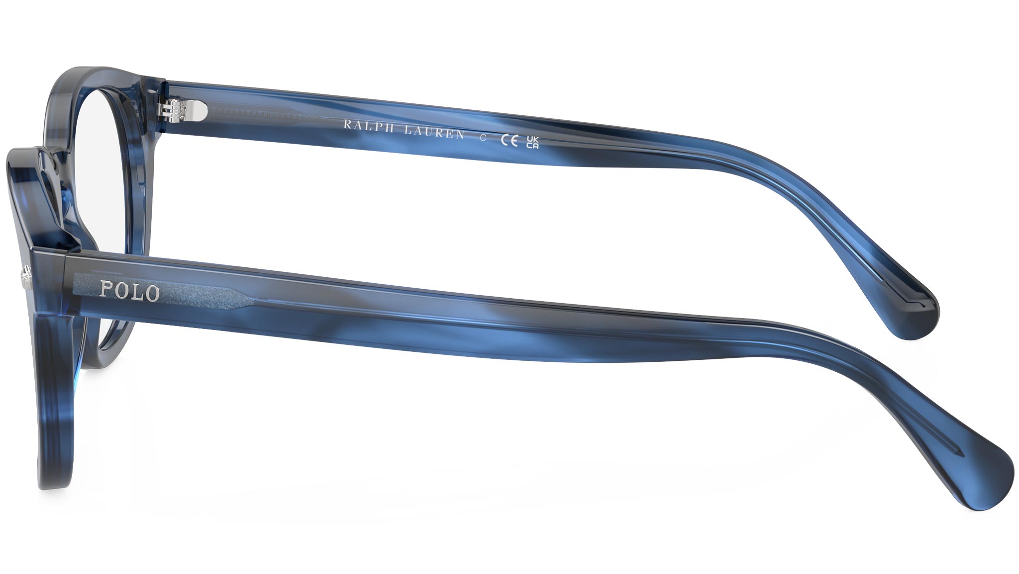 Polo PH2272 Optical Frame 6139 Striped Blue Havana - eye-oo.com