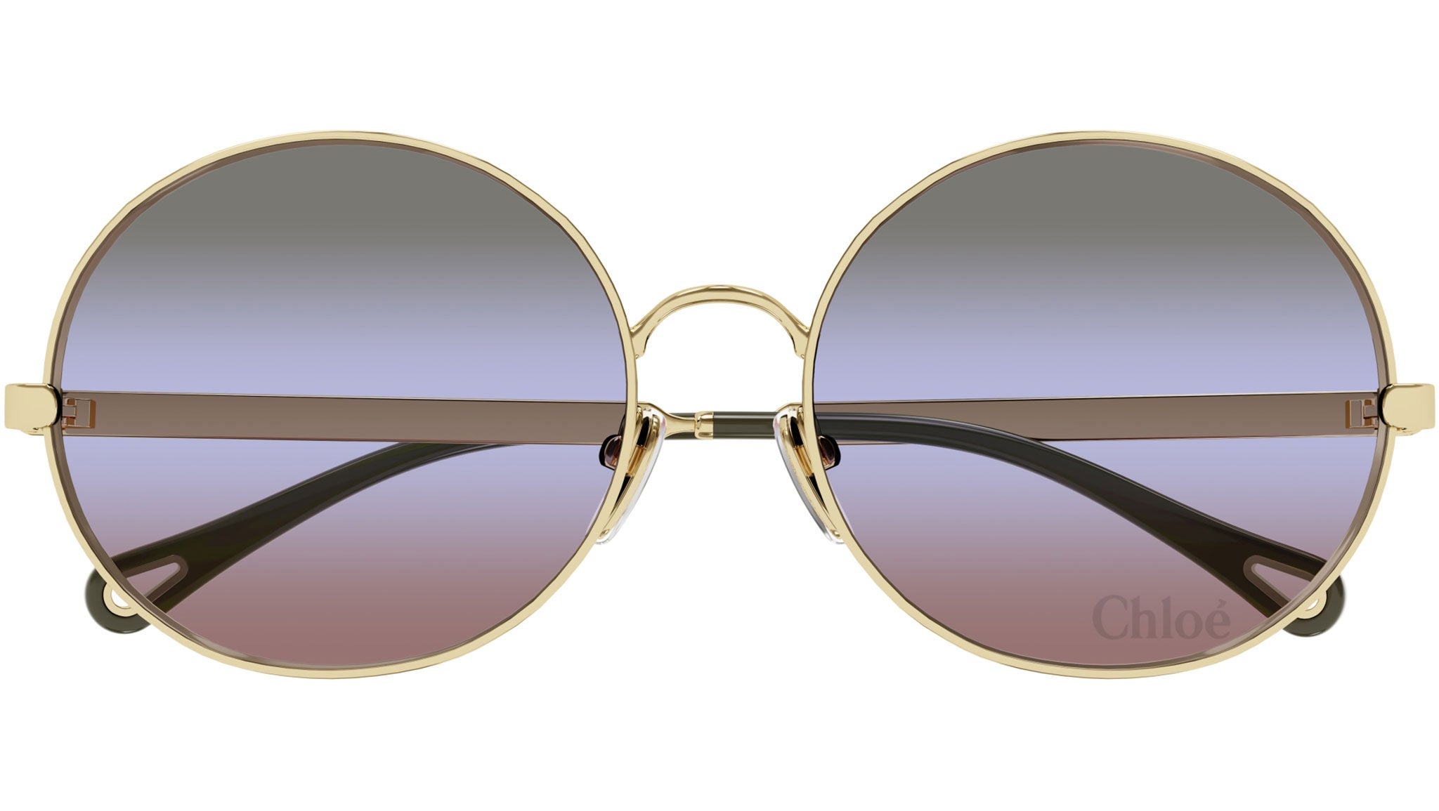 CH0281S Chloé Panthos Sunglasses 004 Gold - eye-oo.com display picture 2
