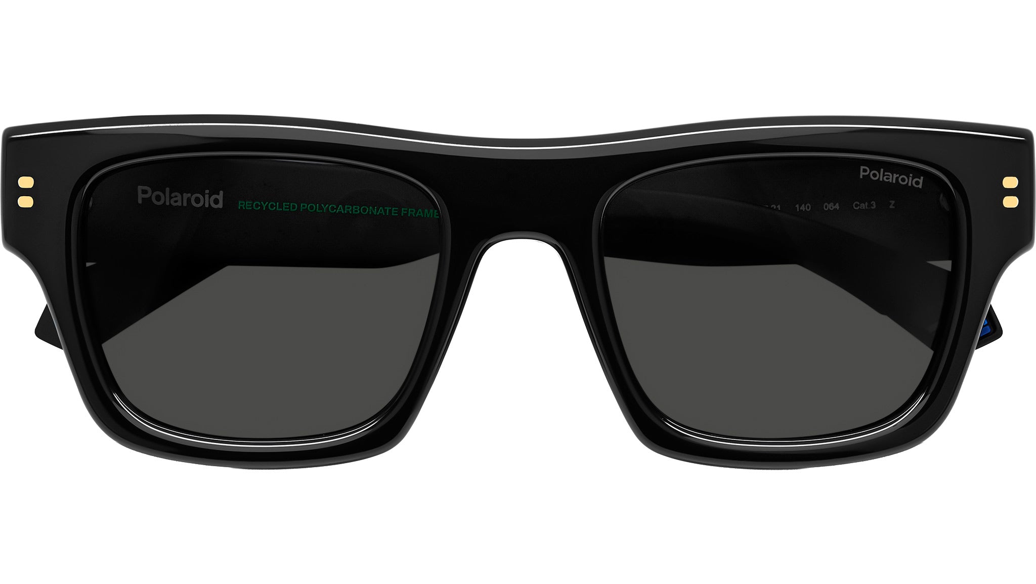 Polaroid Black Polycarbonate  Sunglasses Polaroid PLD 4180/S 7C5 M9 Sunglasses Black Crystal - eye-oo.com main image 4