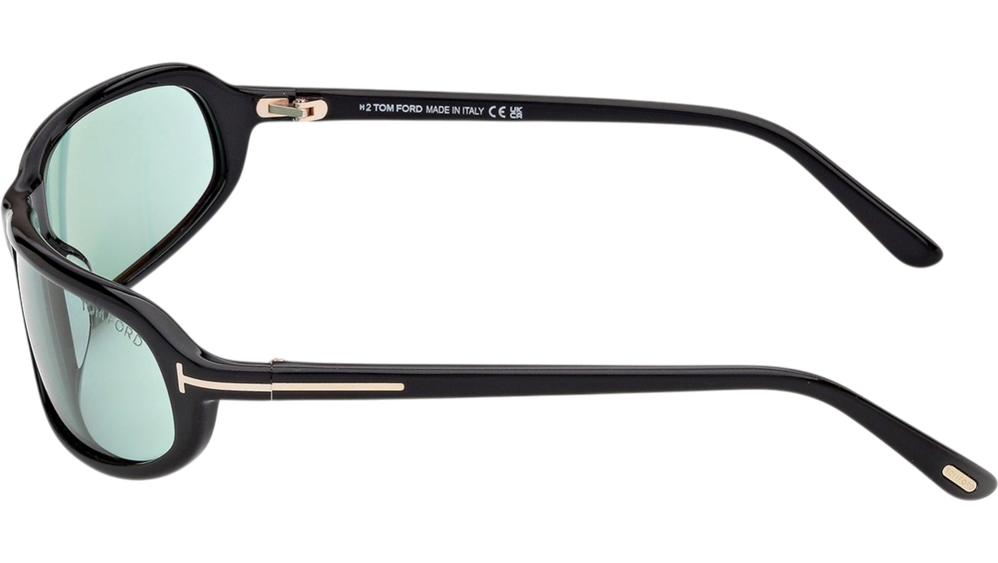 Tom Ford Addison-02 Sunglasses FT1400 01N Shiny Black - eye-oo.com
