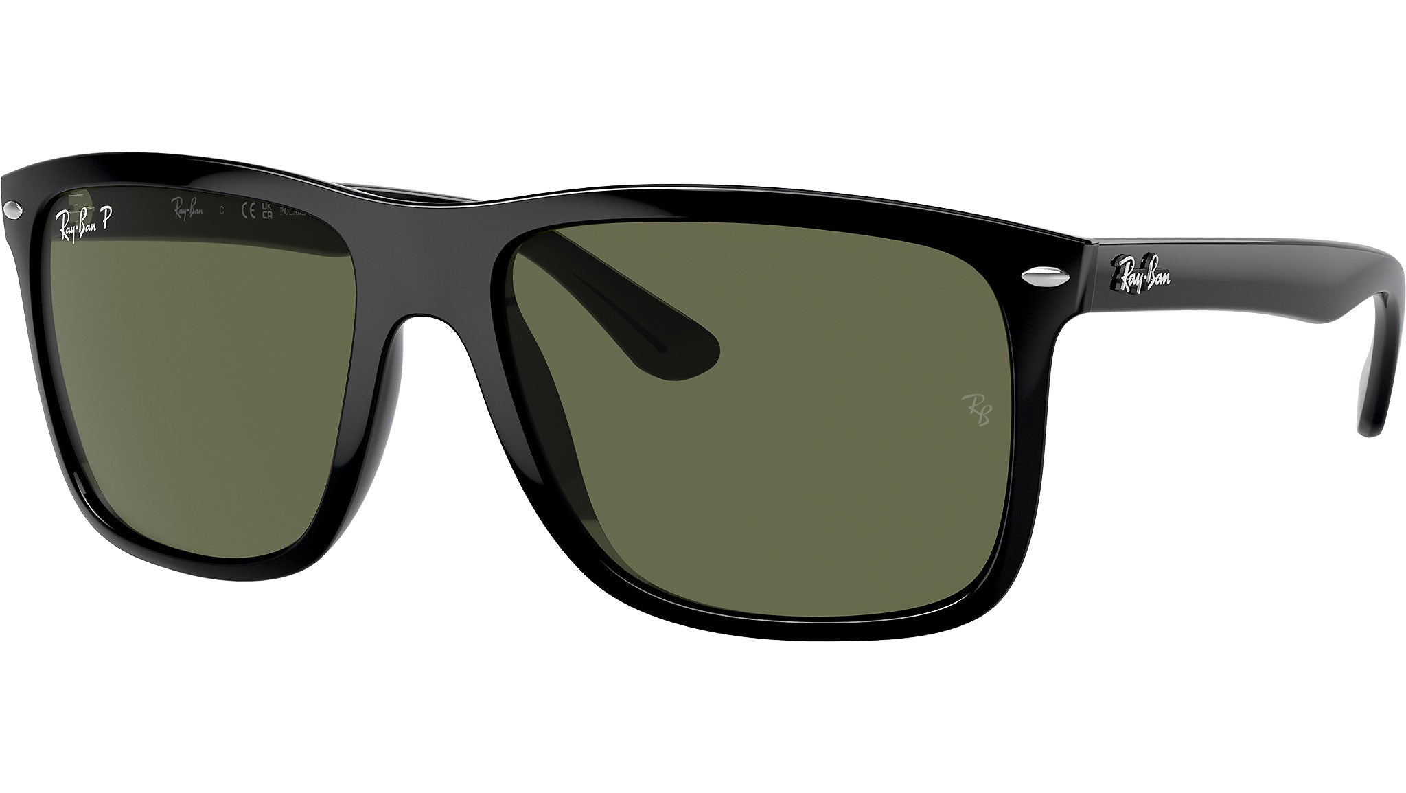 Ray-Ban Boyfriend Two Sunglasses RB4547 601/58 Black - eye-oo.com
