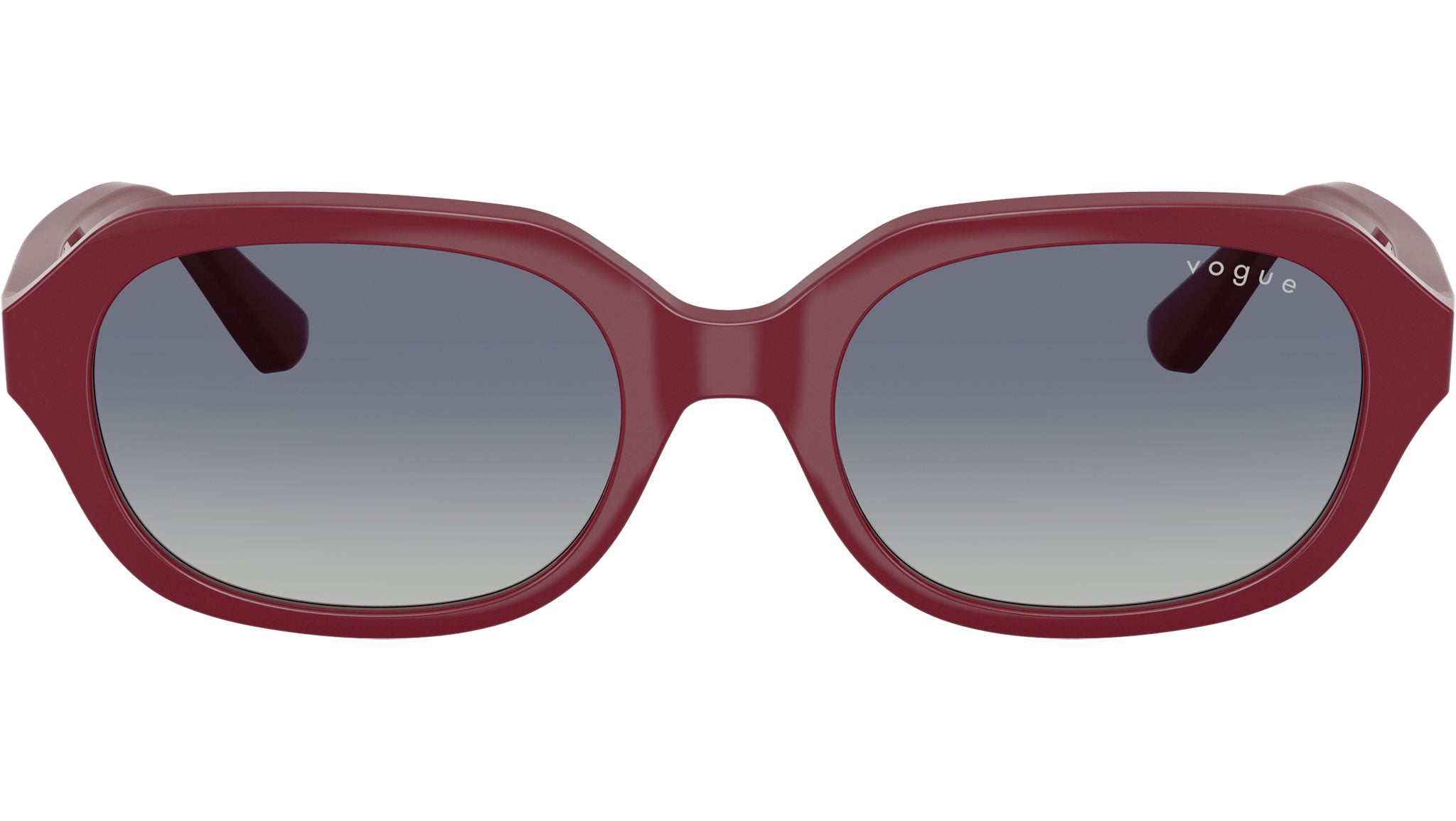 Vogue Women\'s Dark Red Violet Sunglasses! Sunglasses VJ2027 - Transparent Dark Red - Dark Violet  main image 3