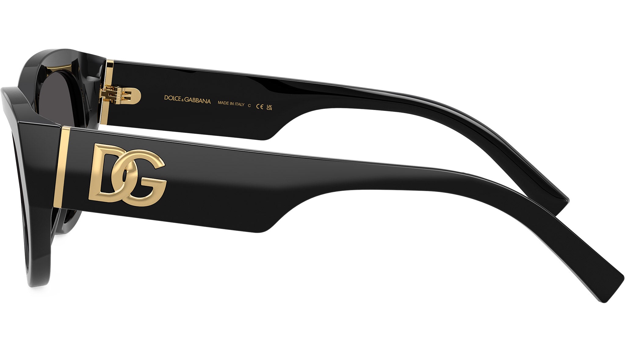 Dolce & Gabbana DG 4514 Sunglasses 501/87 Black - eye-oo.com
