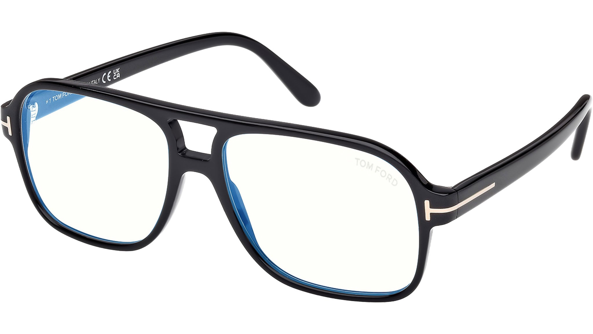 Tom Ford FT6058-B Glasses 001 Shiny Black - eye-oo.com