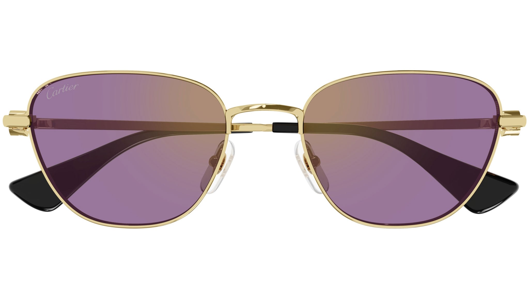Cartier CT0469S 004 Sunglasses Shiny Gold - eye-oo.com display picture 1