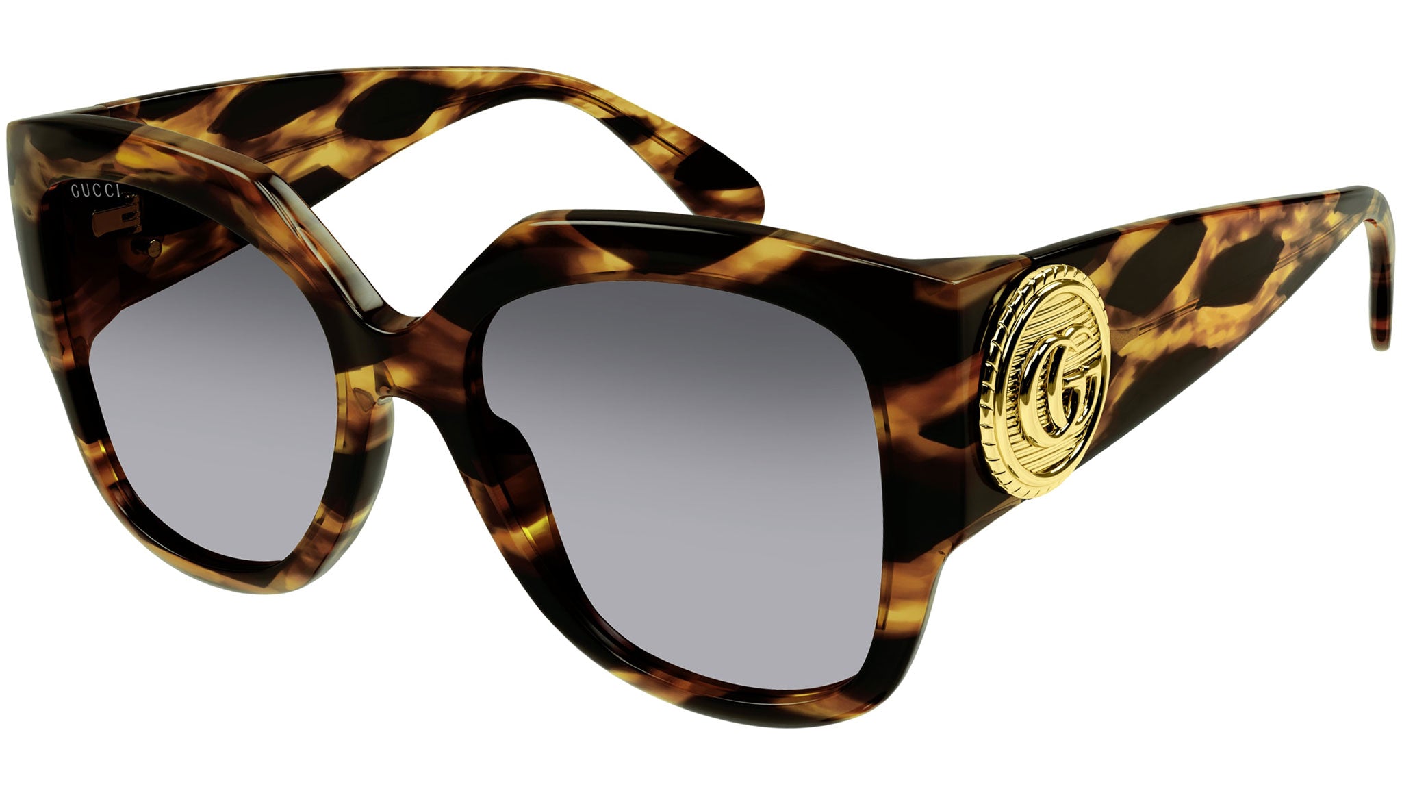 Gucci GG1407S 002 Sunglasses Shiny Havana - eye-oo.com display picture 1