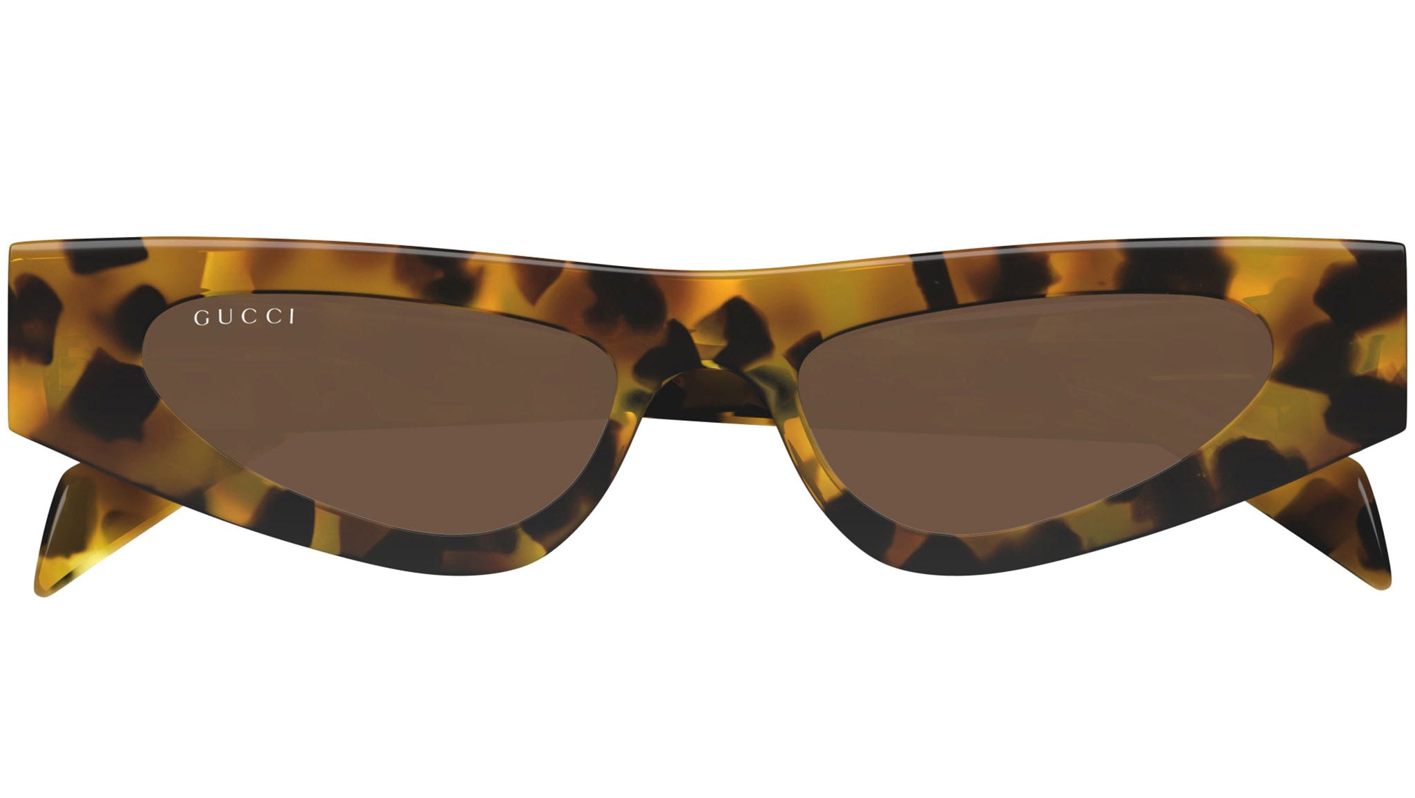 Gucci Sunglasses GG1779S 004 Shiny Spotted Havana - eye-oo.com