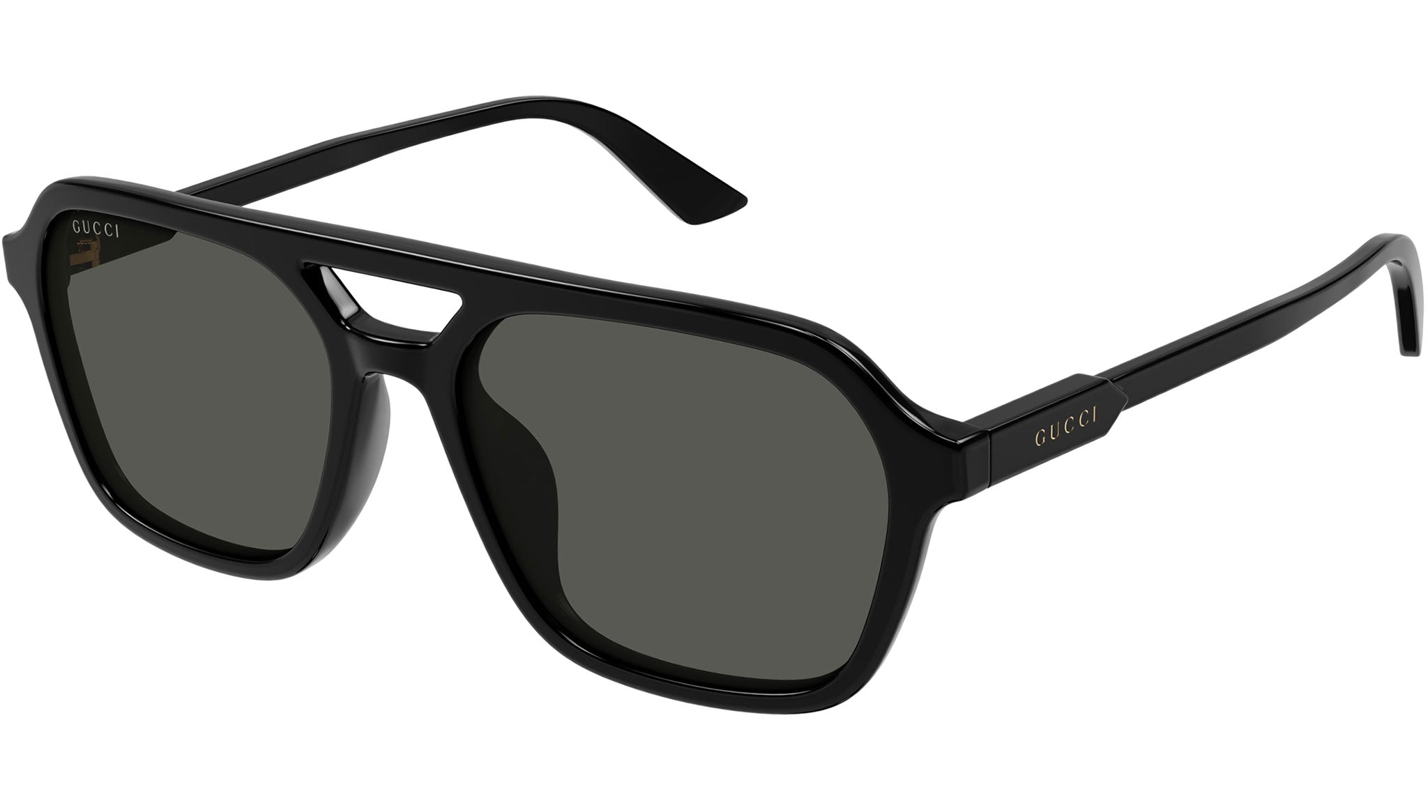 Gucci GG1823SA 001 Pilot Sunglasses Black - eye-oo.com