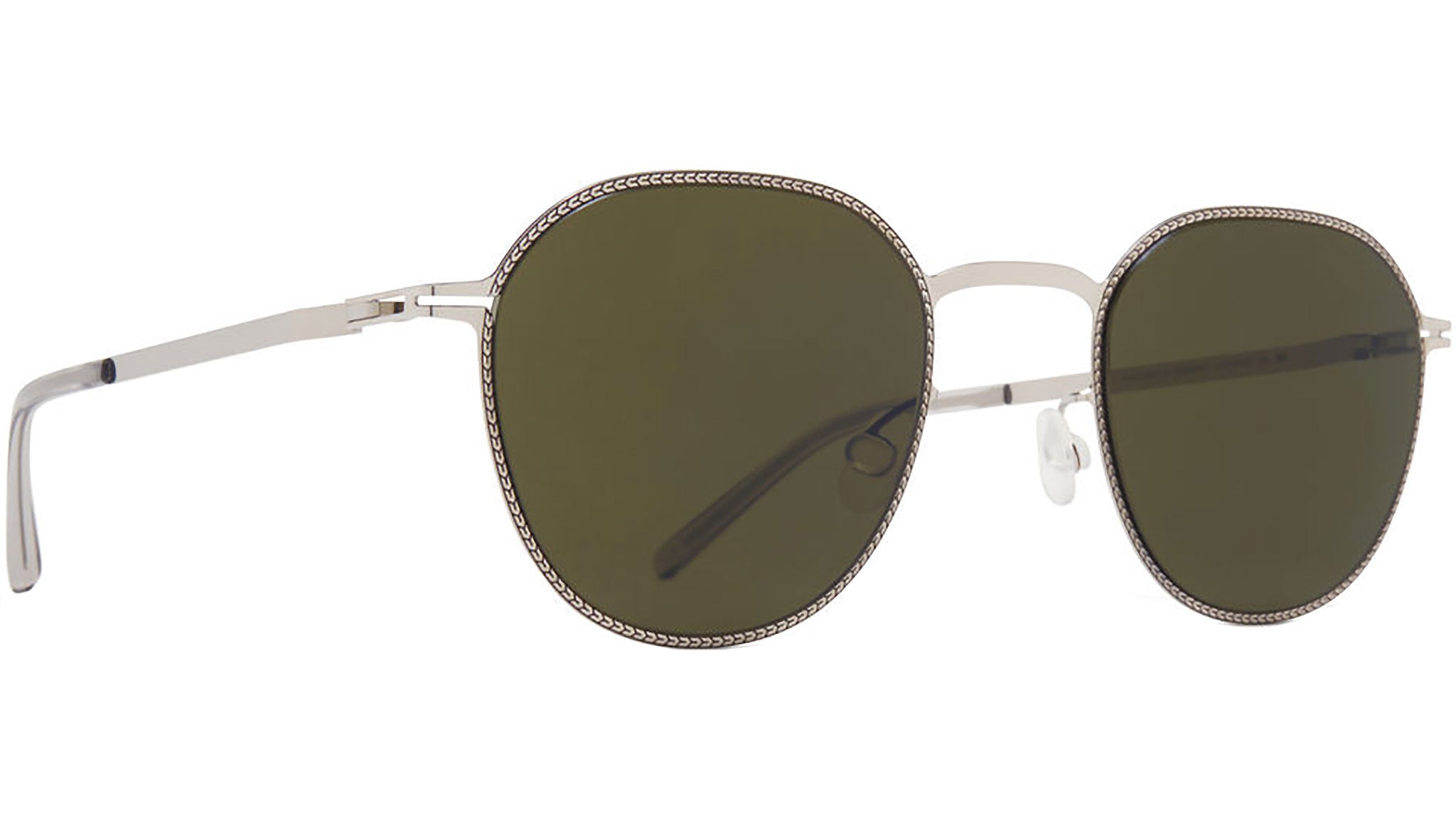 Mykita Talvi 052 Sunglasses Silver and Black - eye-oo.com