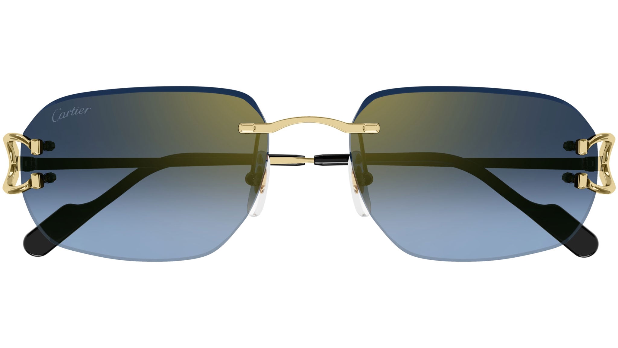 M*8様 Cartier 眼鏡　サングラス Cartier Première CT0468S Sunglasses 002 Shiny Gold - eye-oo.com
