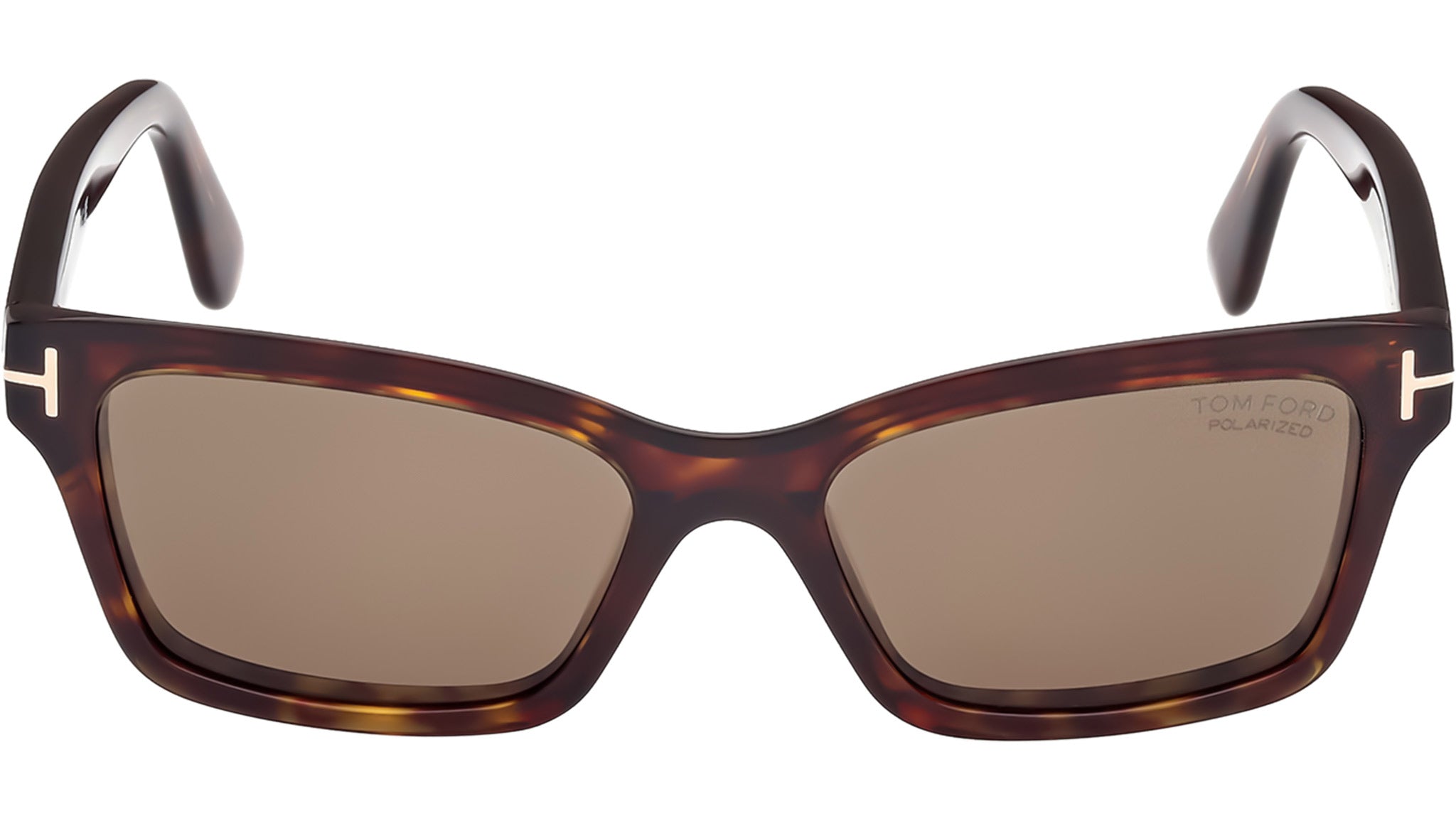 Tom Ford Mikel FT1085 52H Sunglasses Havana Rectangle Frame, Polarized Lenses Tom Ford Mikel Sunglasses FT1085 52H Shiny Black / Dark  main image 2