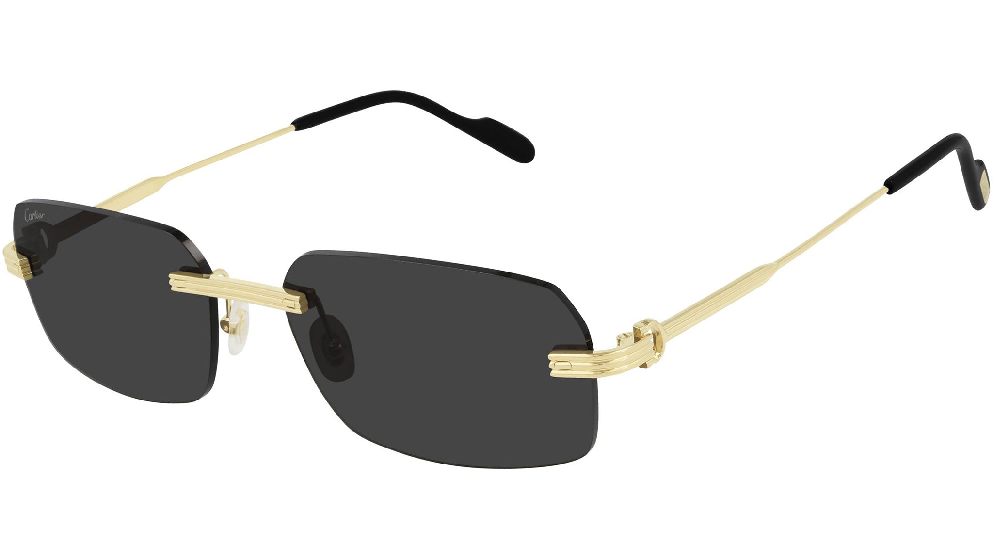 【CARTIER】PREMIERE DE CARTIER CT0271S Cartier Première CT0271S Sunglasses 001 Shiny Gold - eye-oo.com