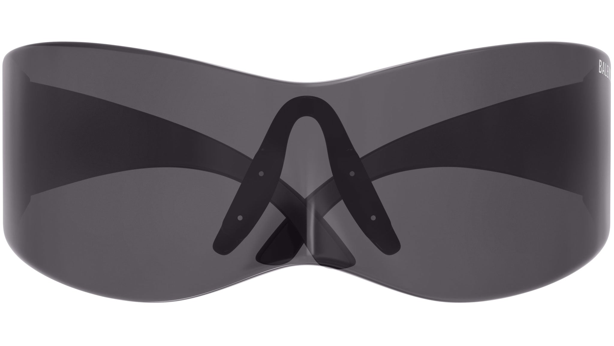 BB0299S Balenciaga Shield Sunglasses 001 Grey - eye-oo.com